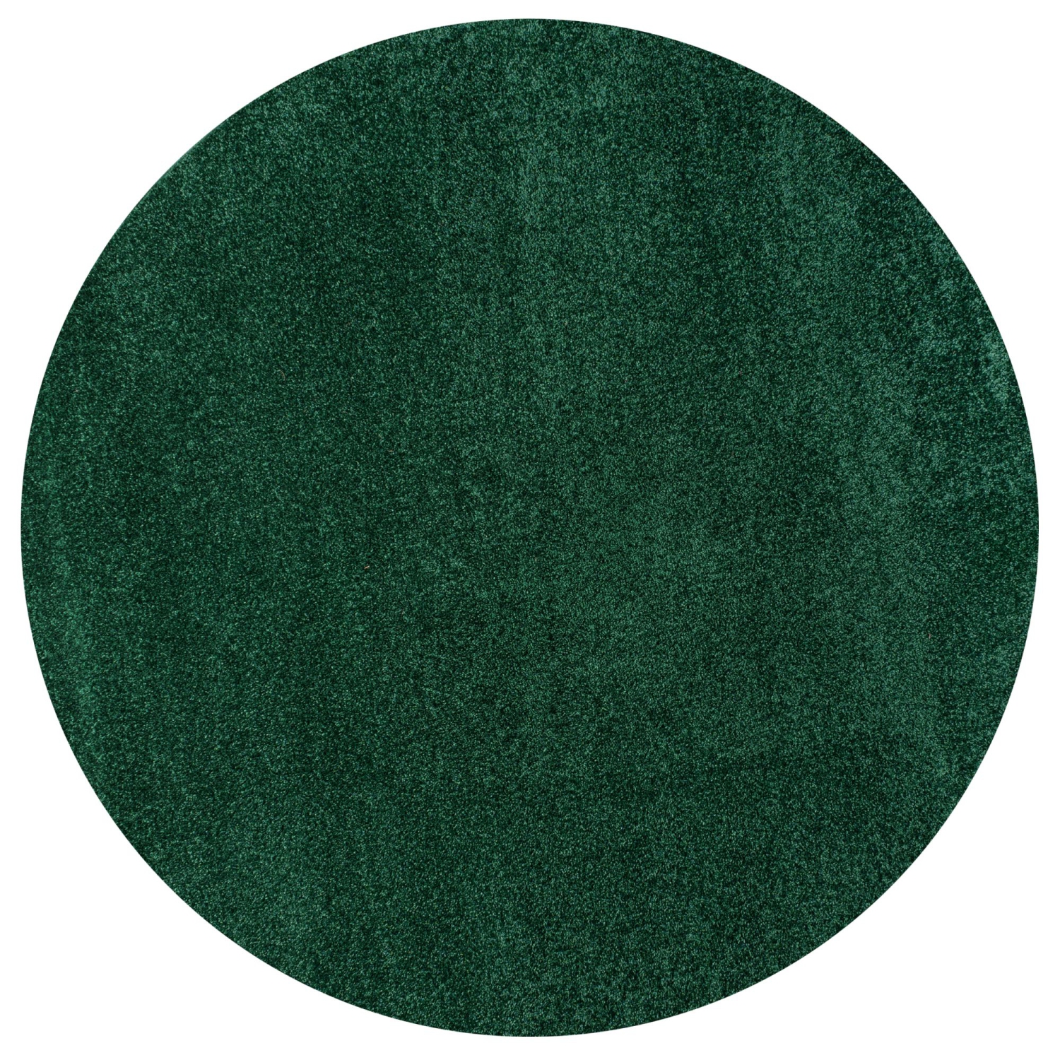 Haze Solid Low Pile Area Rug Emerald