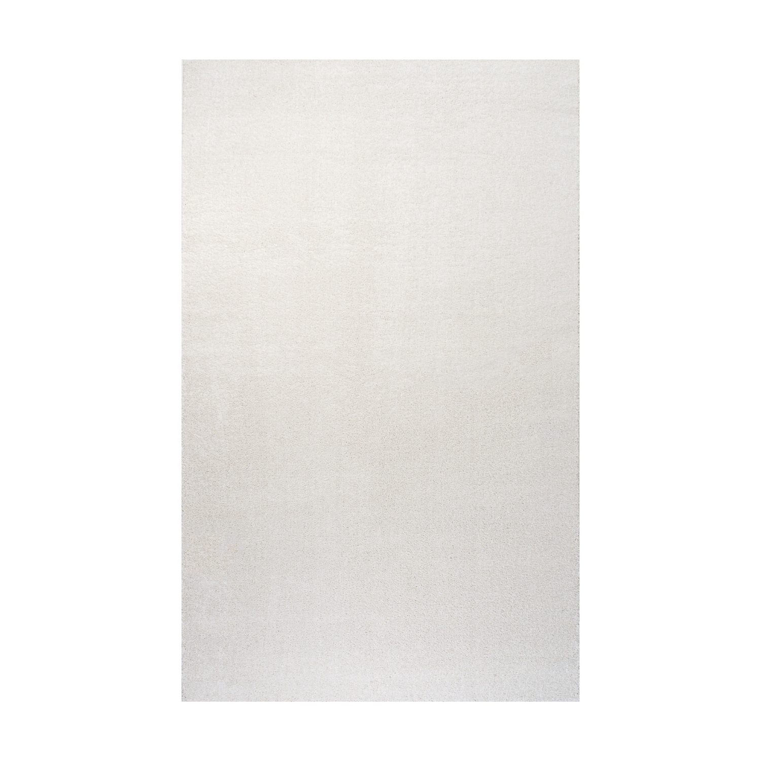 Haze Solid Low Pile Area Rug Cream