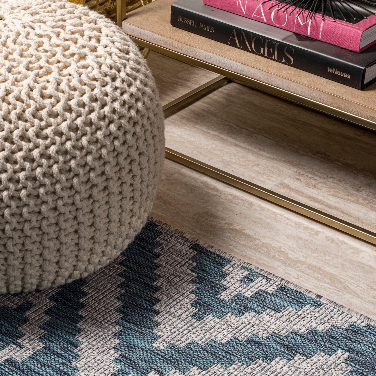 Sintra Diamond Tribal Indoor/Outdoor Area Rug