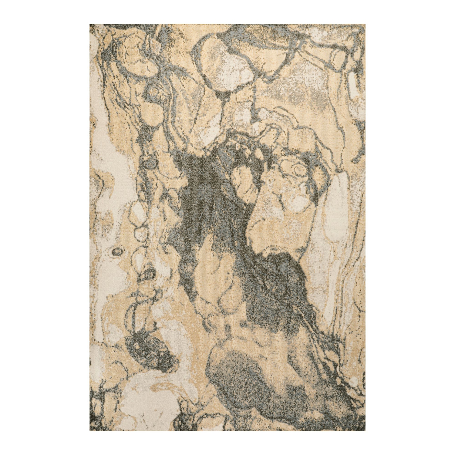 Marmo Abstract Marbled Modern Area Rug
