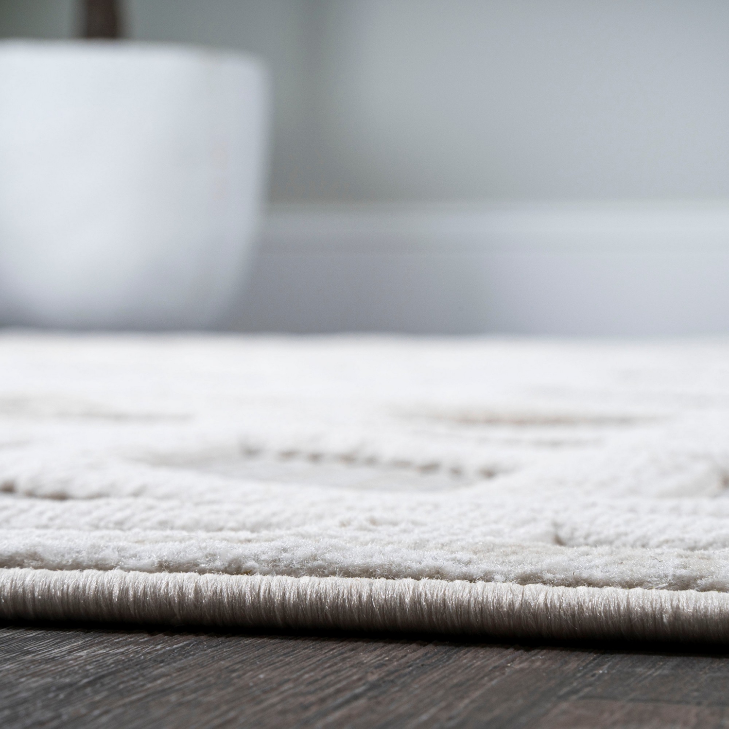 Talaia Neutral Geometric Indoor/Outdoor Area Rug