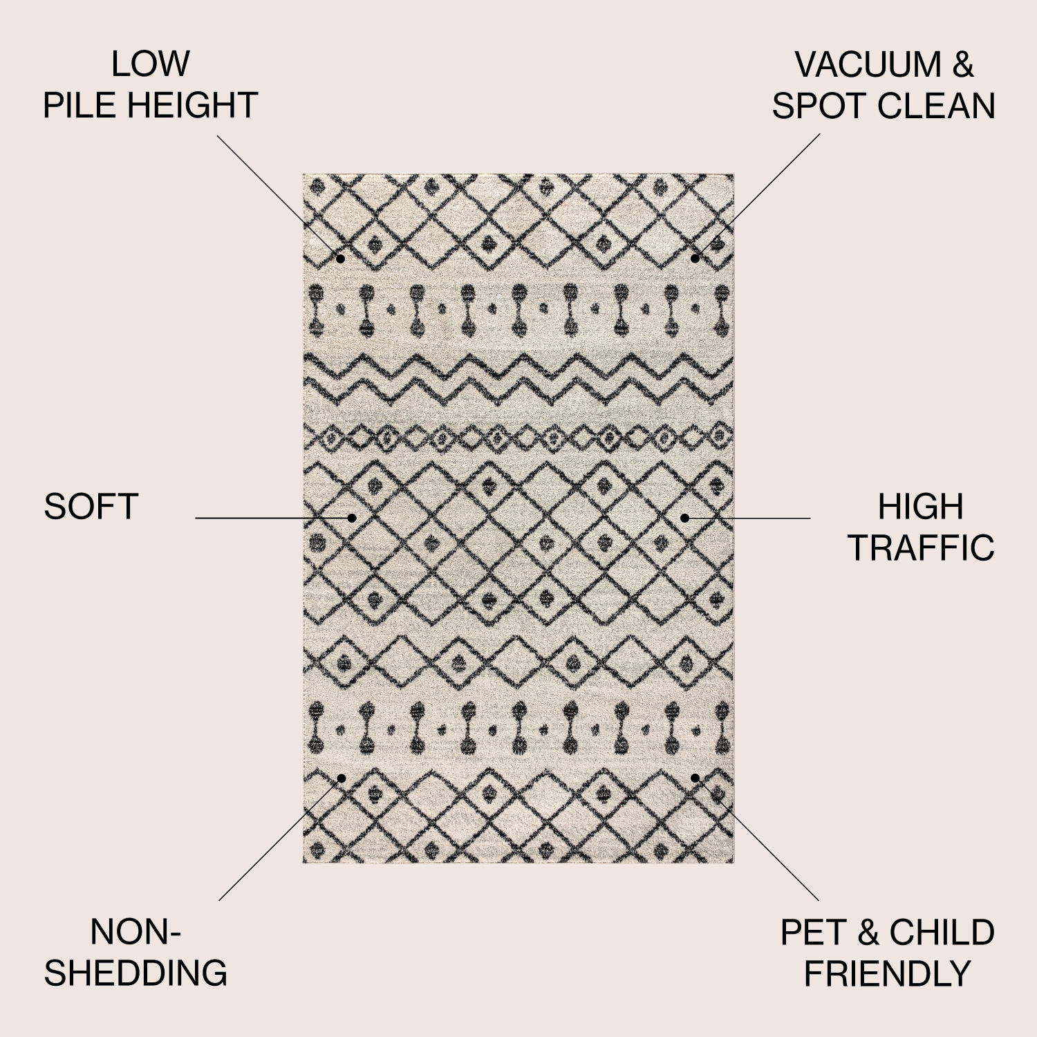 Aksil Moroccan Beni Souk Area Rug