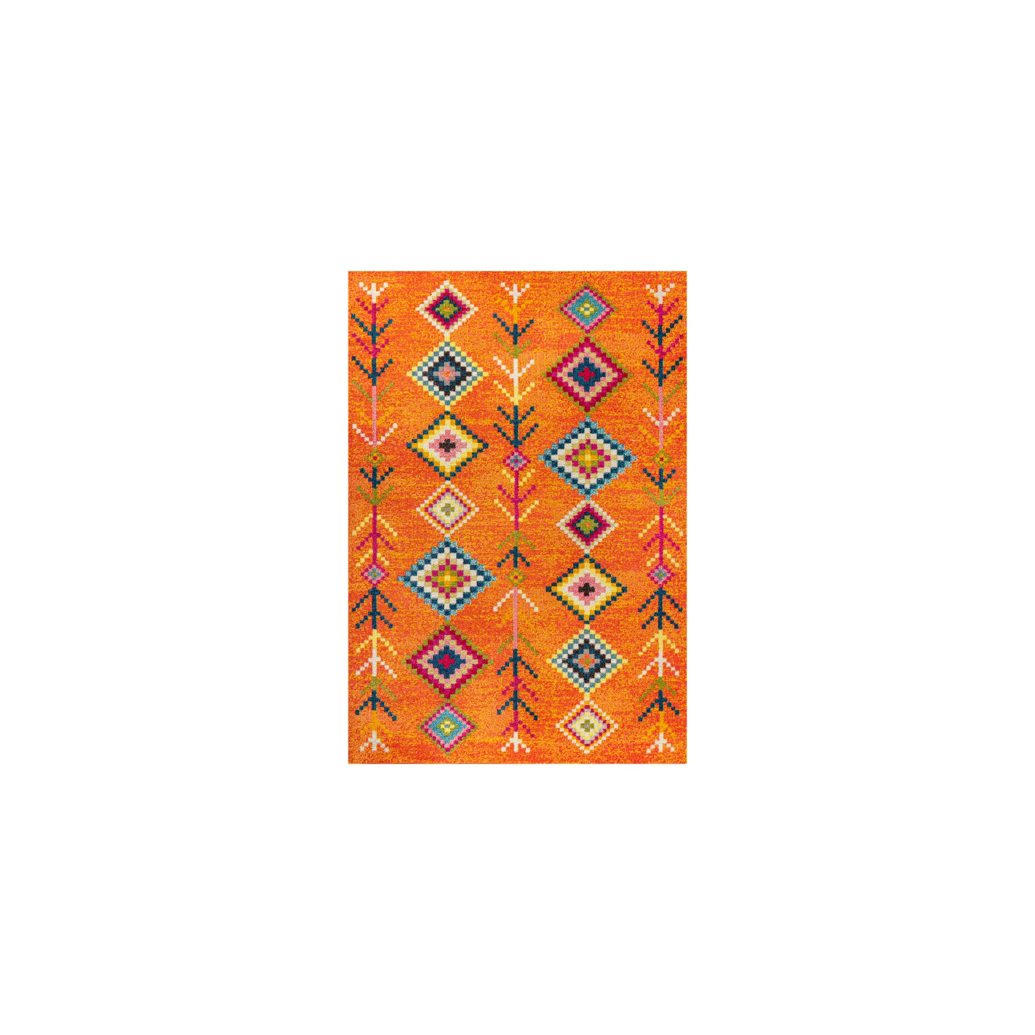 Tribal Love Geometric Area Rug