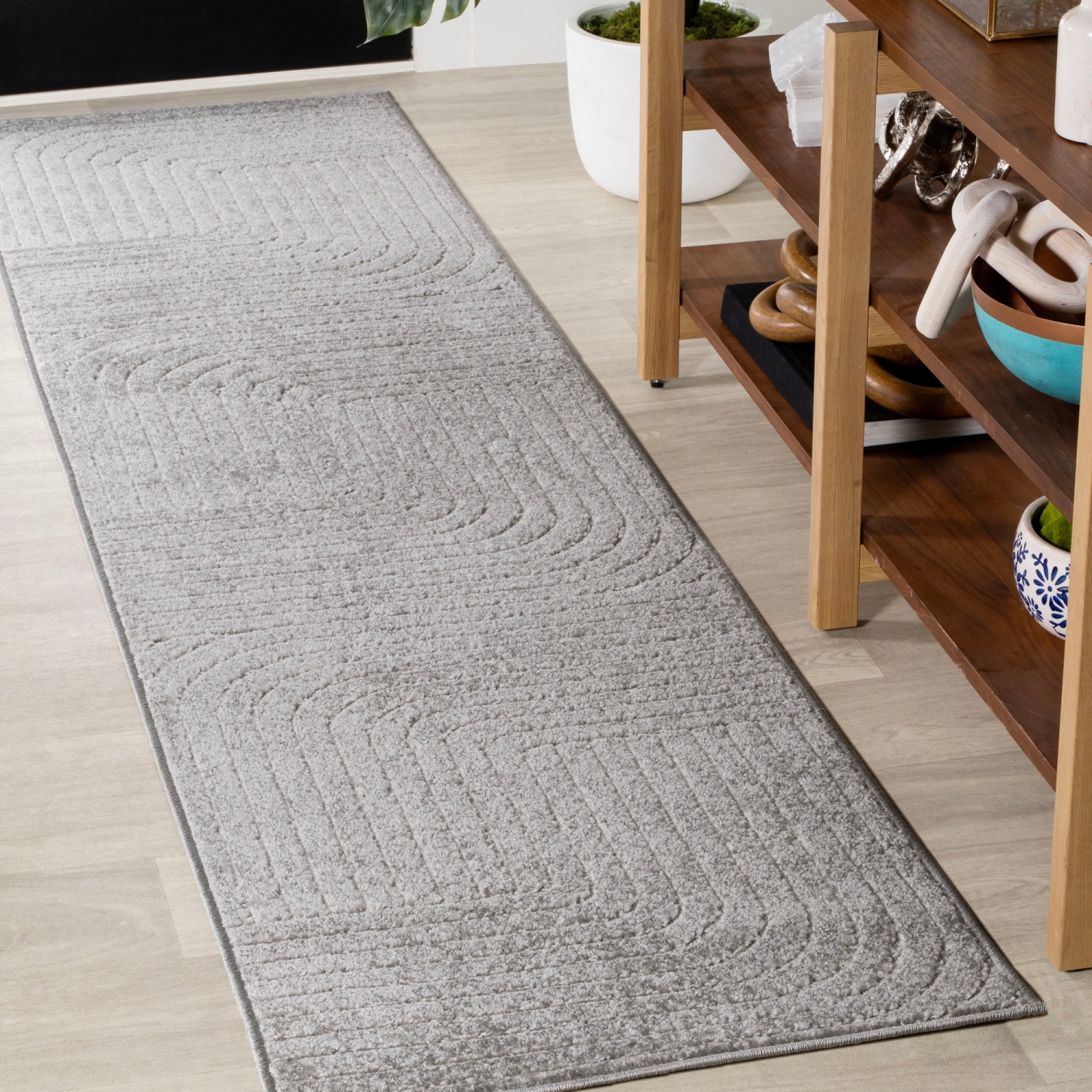 Odense Minimalist Angle Geometric Area Rug