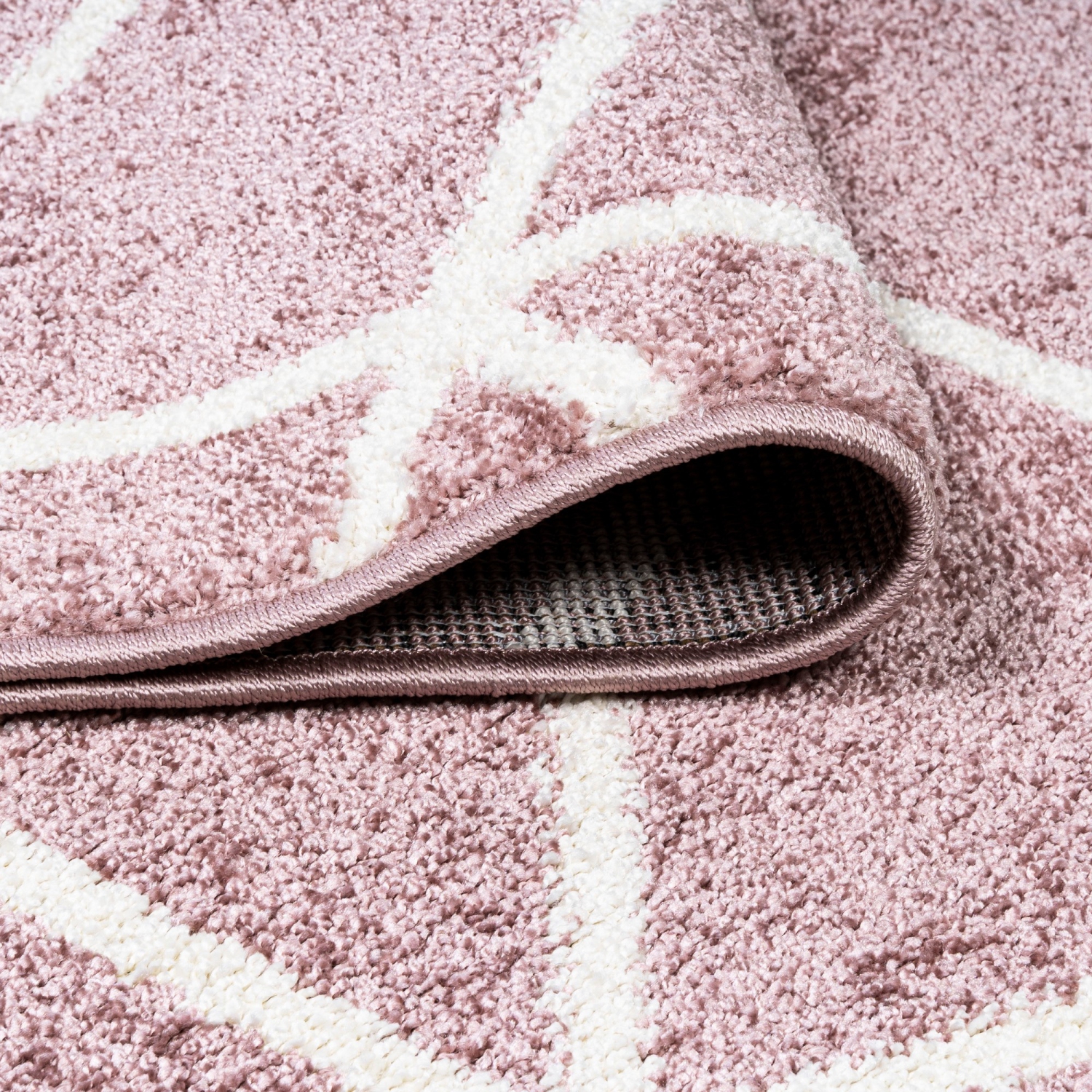 Tapis moderne à motif géométrique culbutant