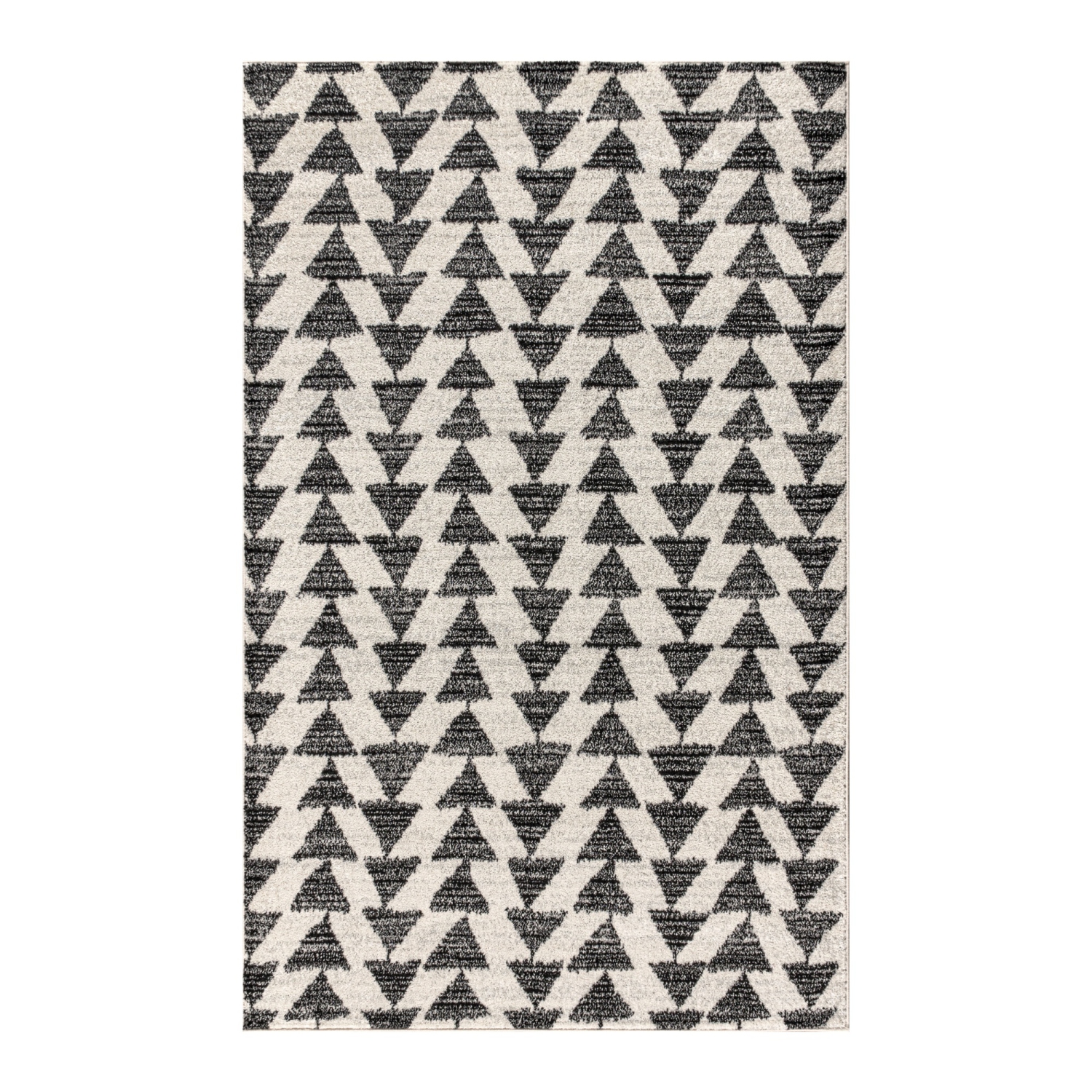 Aisha Moroccan Triangle Geometric Area Rug