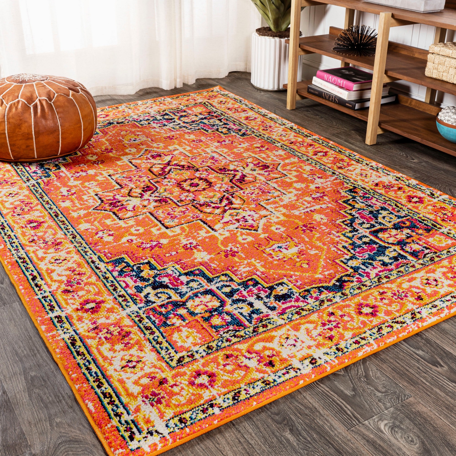 Tapis d'appoint Brooklyn Geometric Medallion