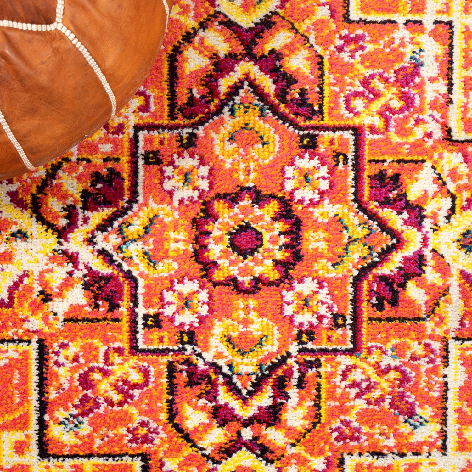 Tapis d'appoint Brooklyn Geometric Medallion