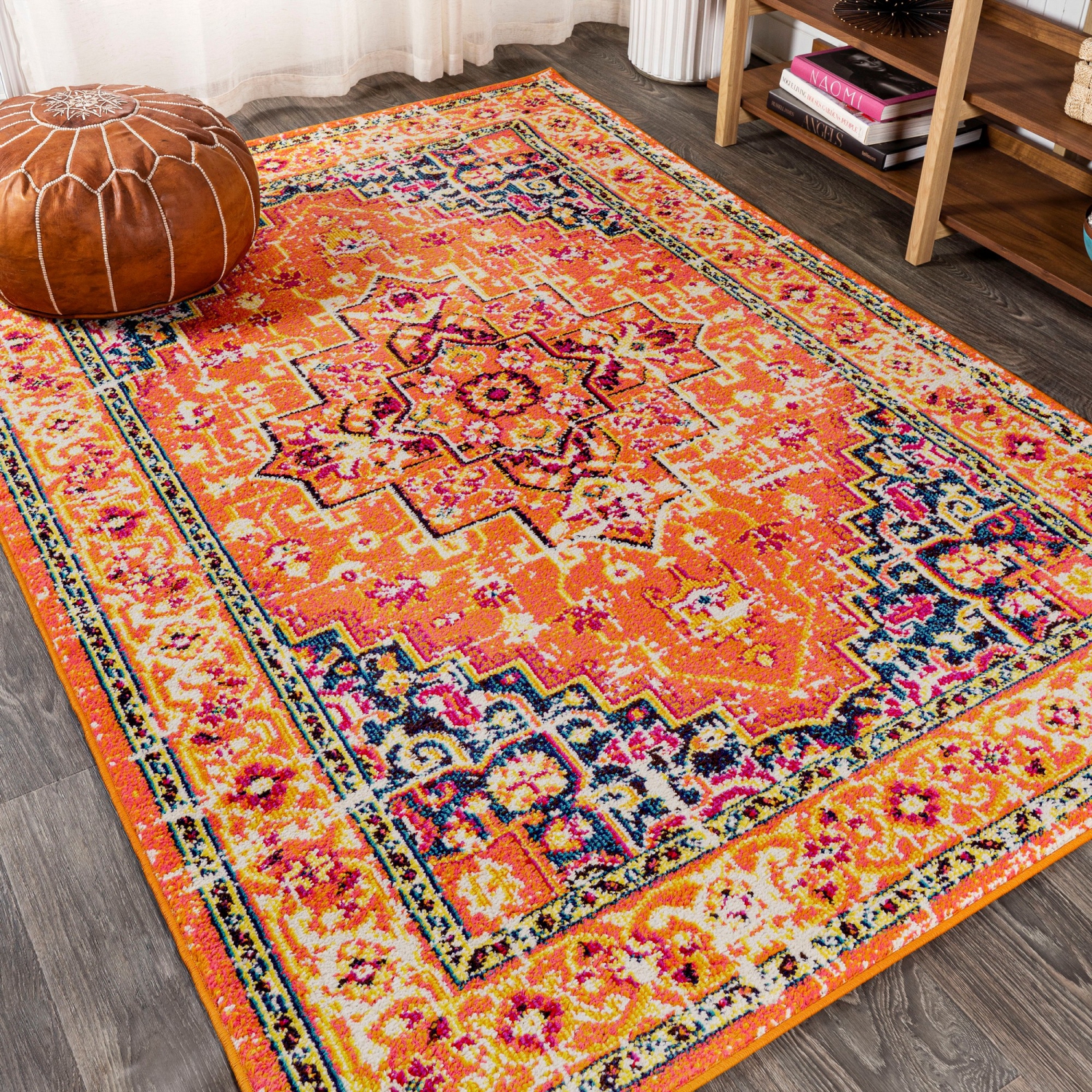 Tapis d'appoint Brooklyn Geometric Medallion