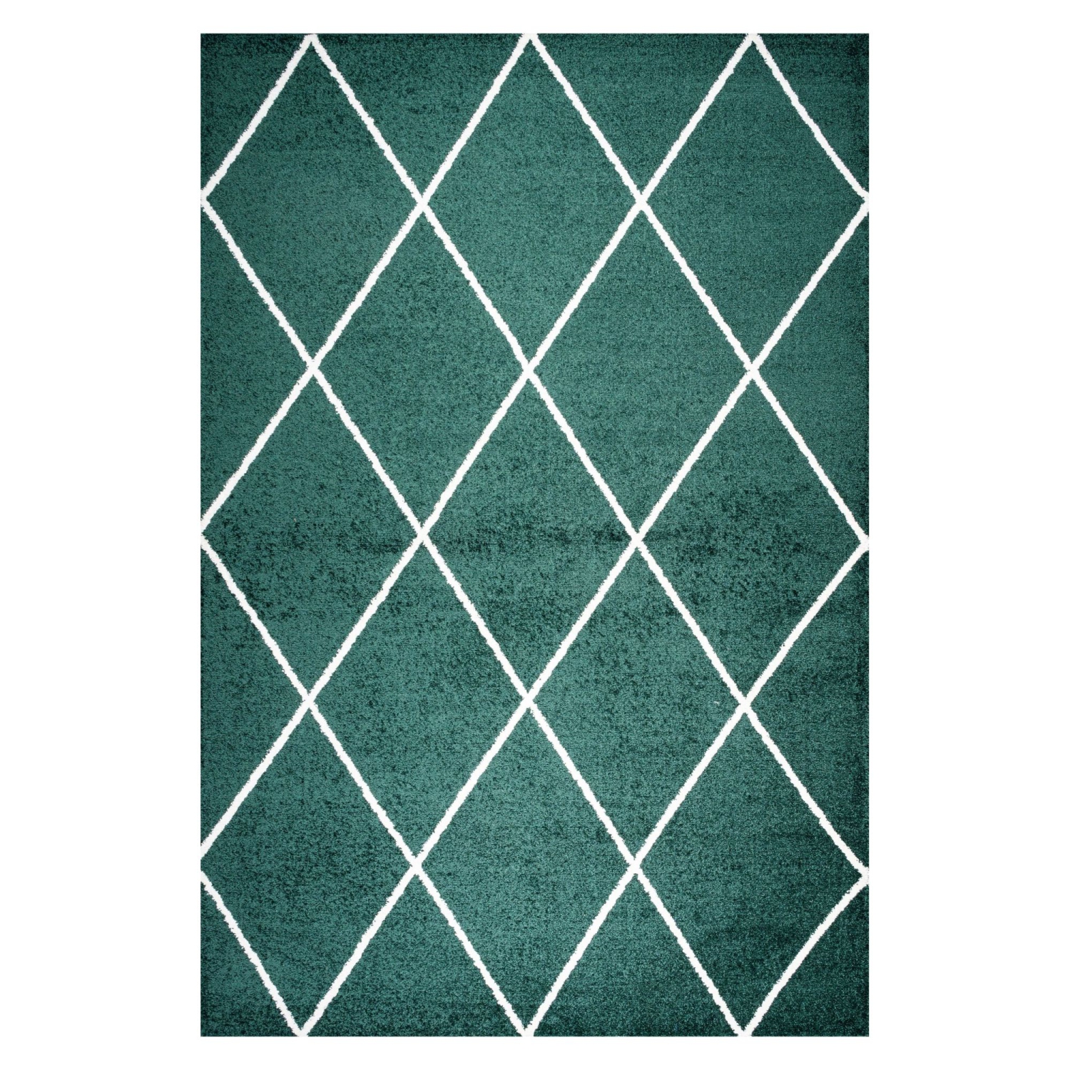 Cole Minimalist Diamond Trellis Area Rug