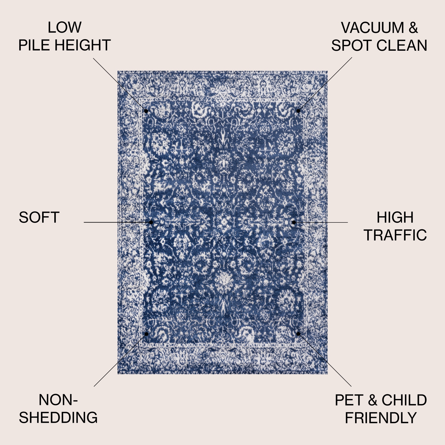 Soleiman Modern Persian Area Rug