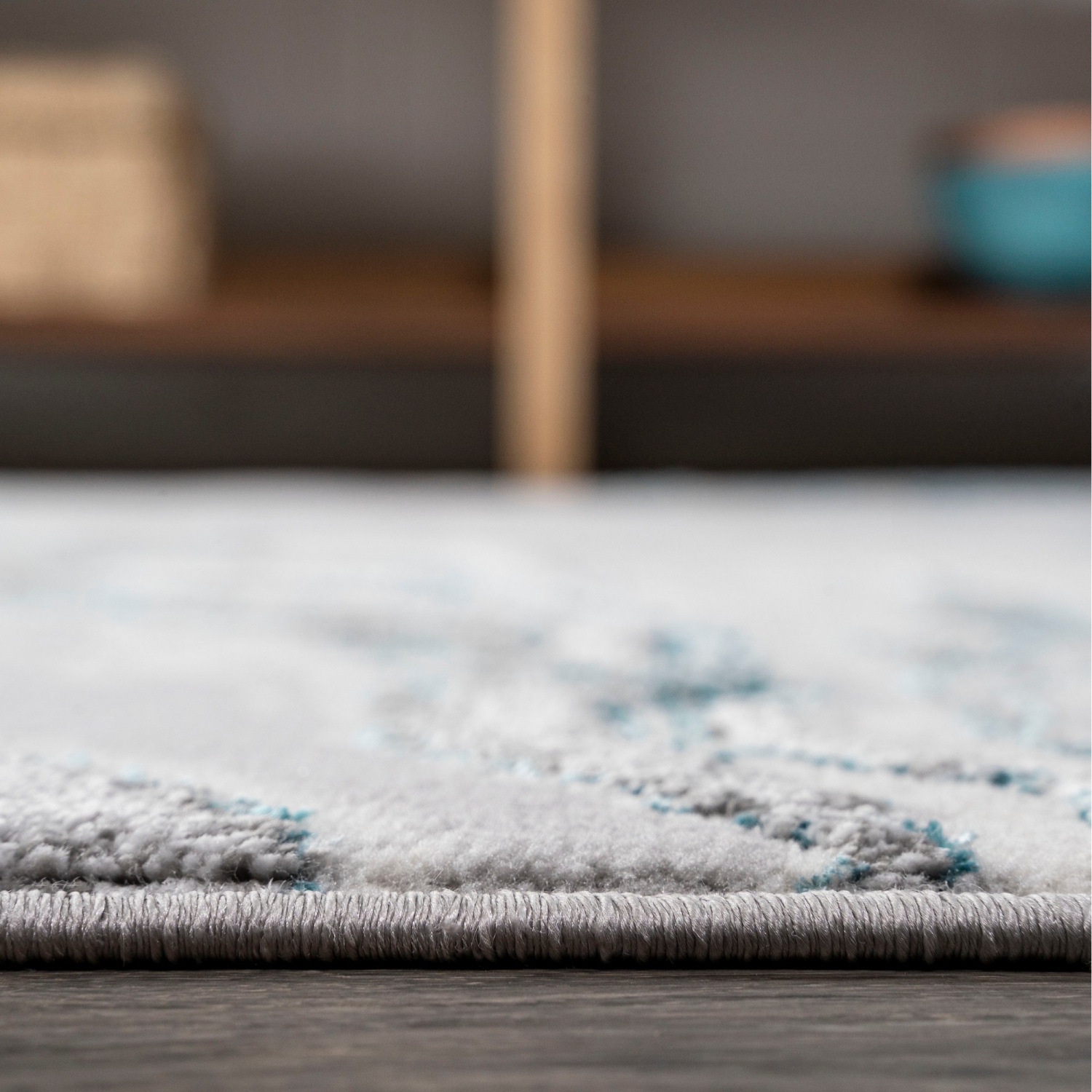 Tapis abstrait tourbillon marbré