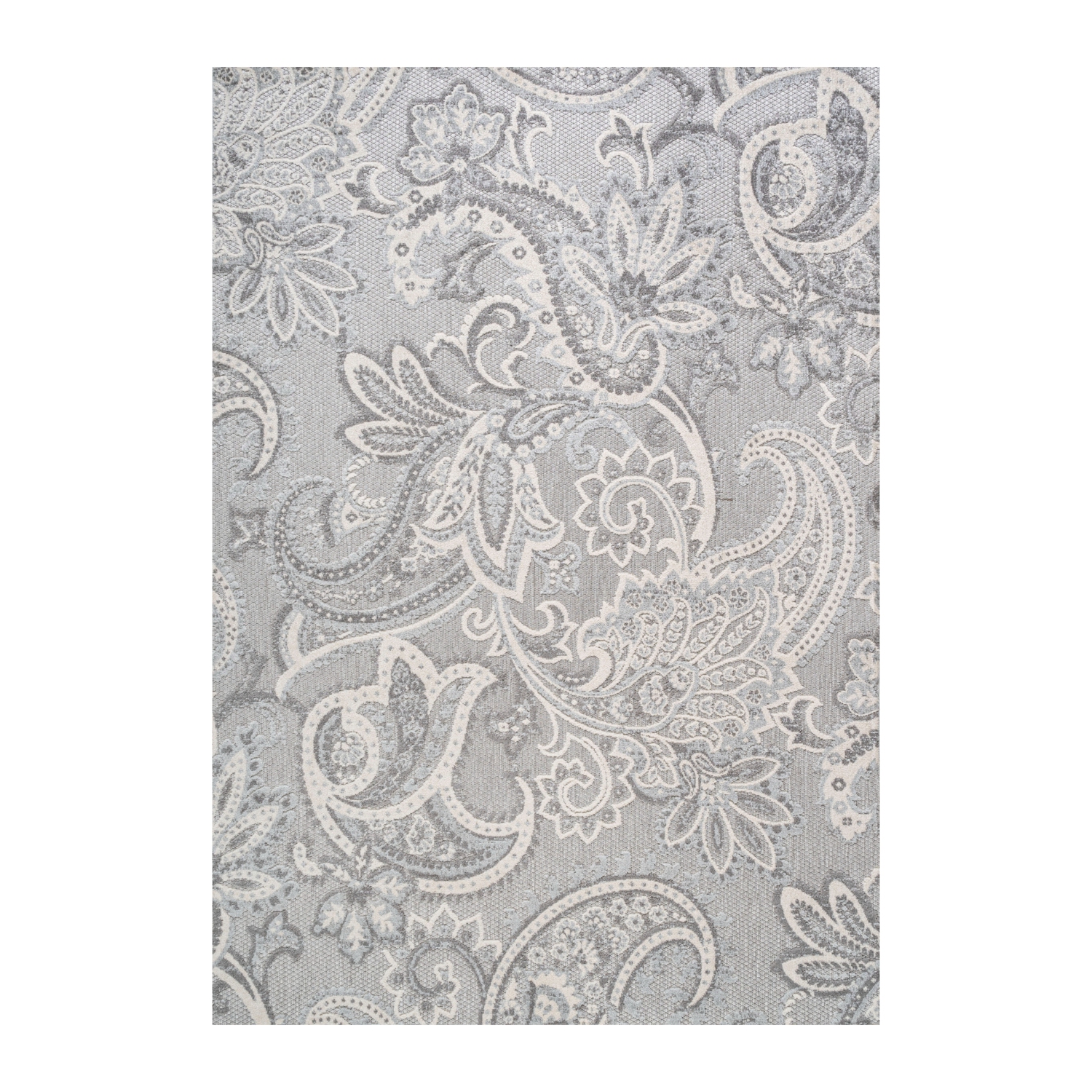 Tapis d'intérieur/d'extérieur Gordes Paisley haut-bas