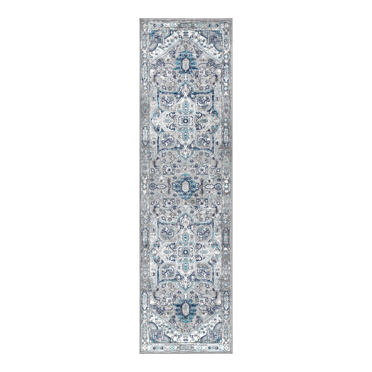 Jerica Modern Persian Vintage Medallion Area Rug