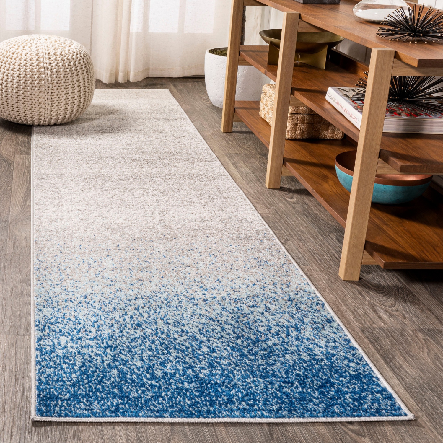 Happy Shore Modern Gradient Area Rug