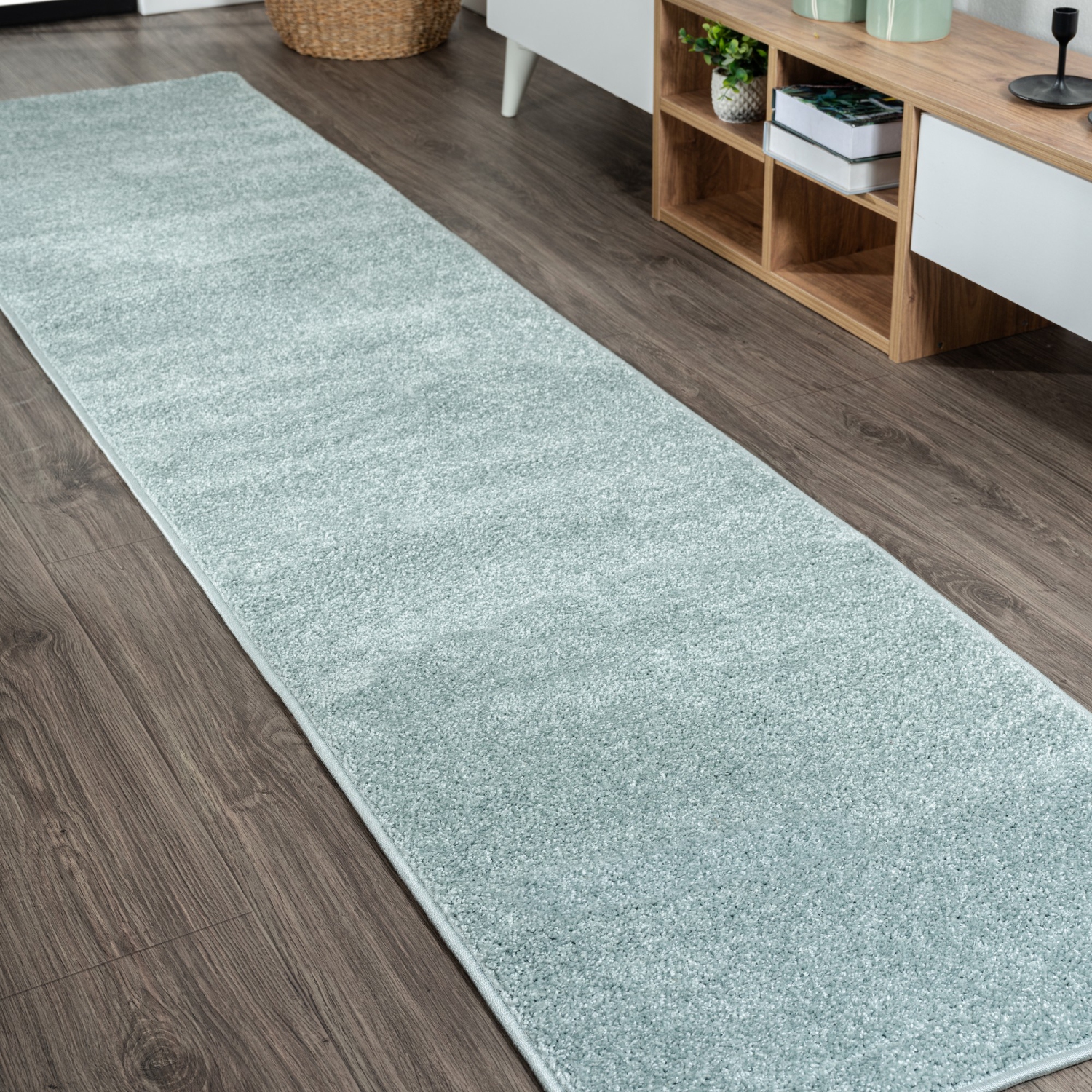 Haze Solid Low Pile Area Rug