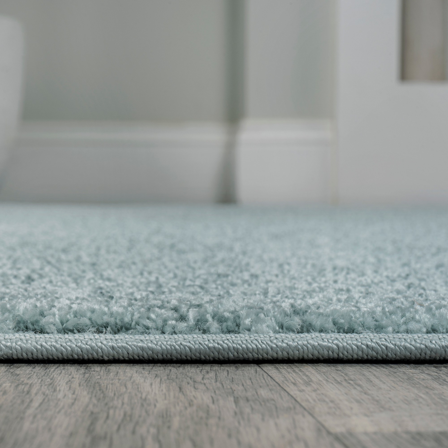 Haze Solid Low Pile Area Rug