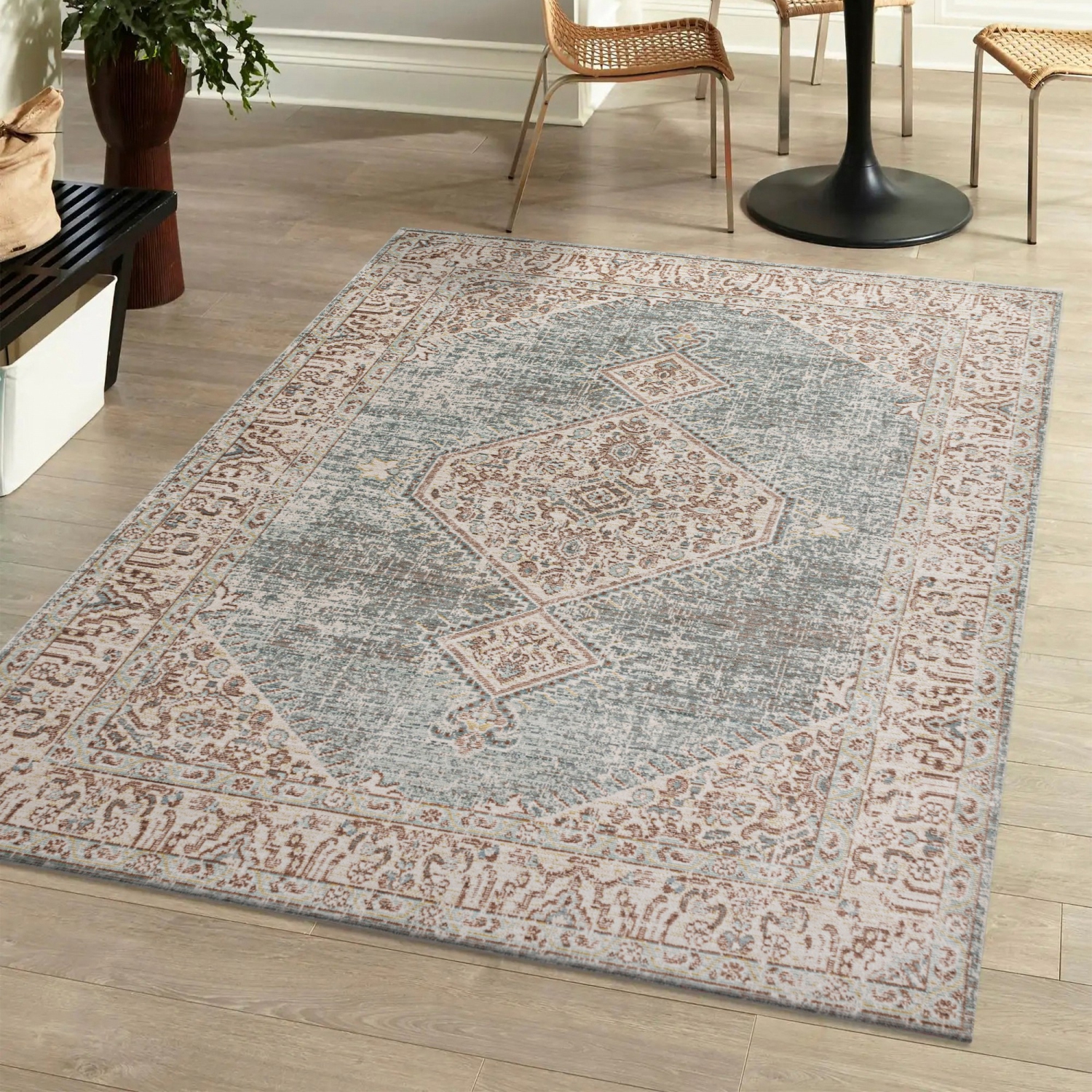 Lila Modern Tribal Medallion Area Rug