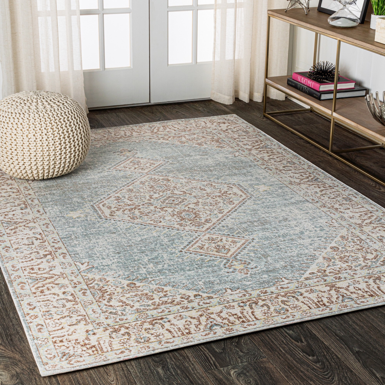 Lila Modern Tribal Medallion Area Rug