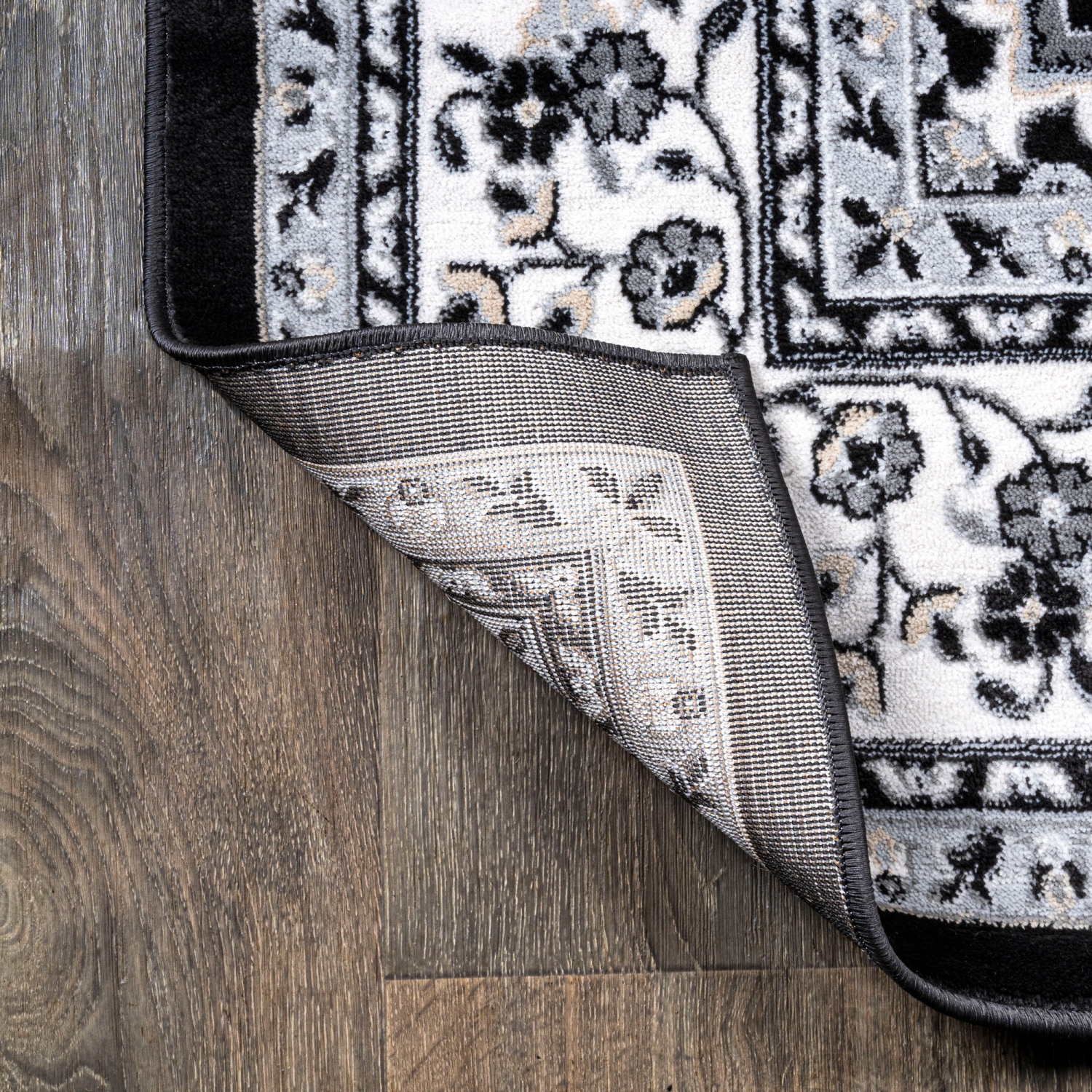 Palmette Modern Persian Floral Area Rug