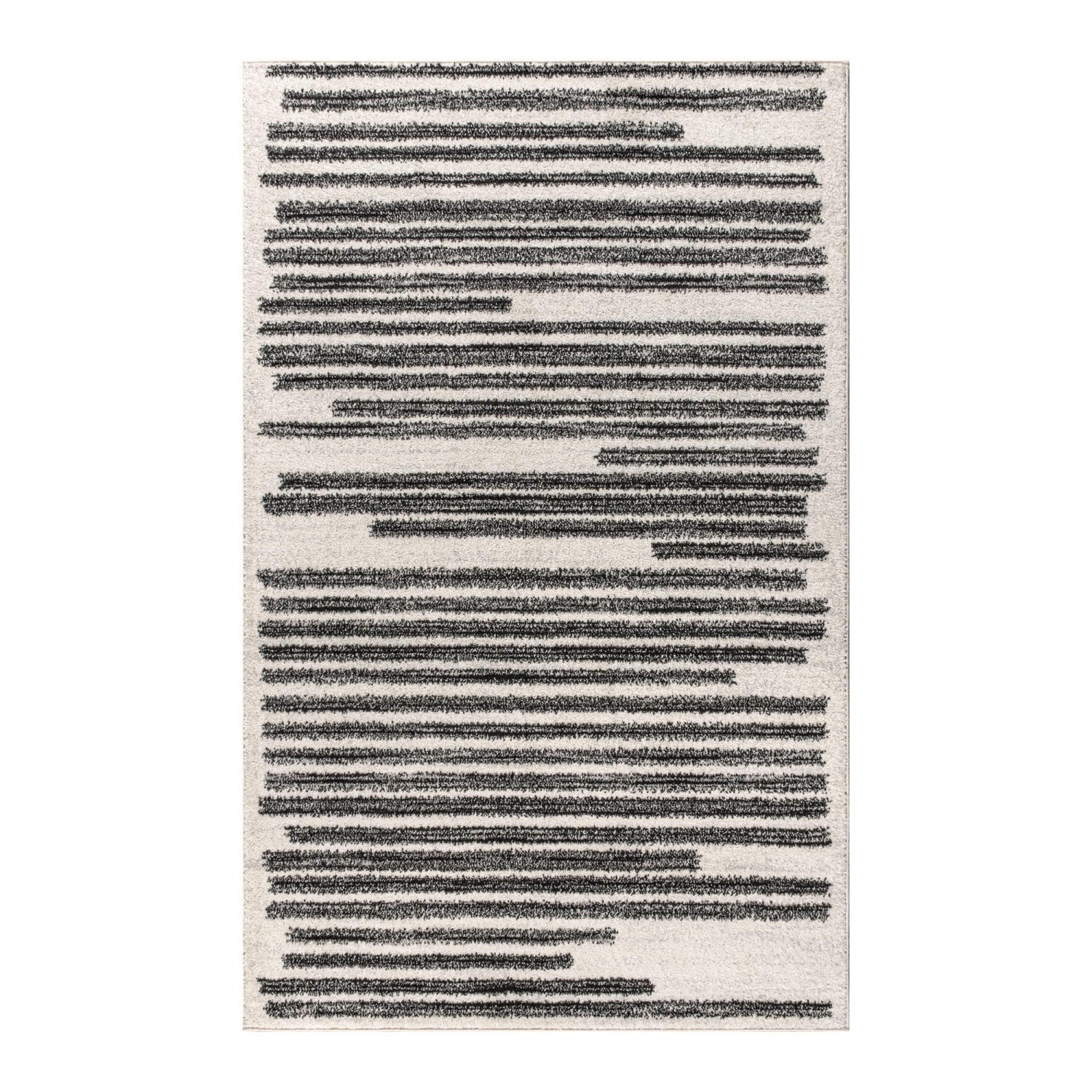 Tapis moderne à rayures berbères Khalil