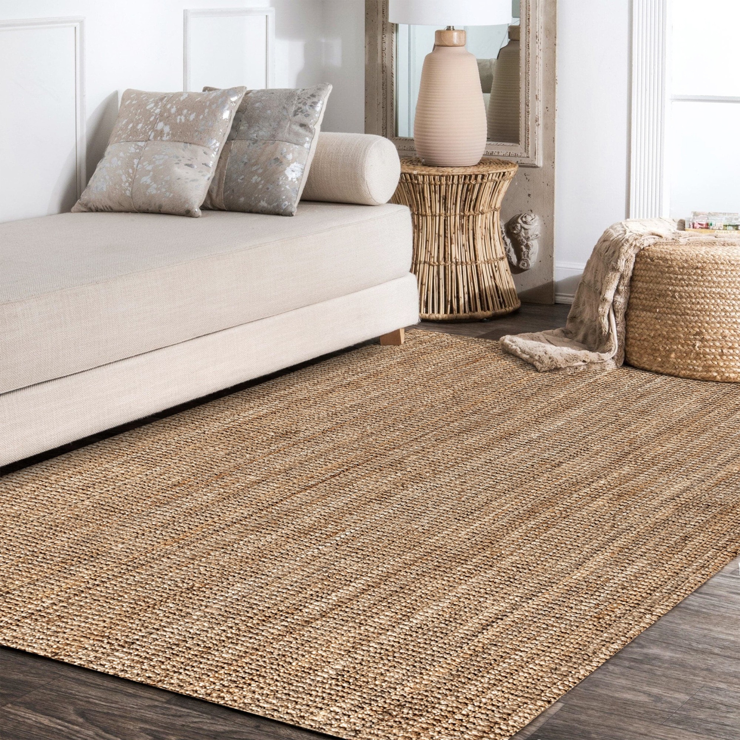 Tapis tissé à la main en jute PATA
