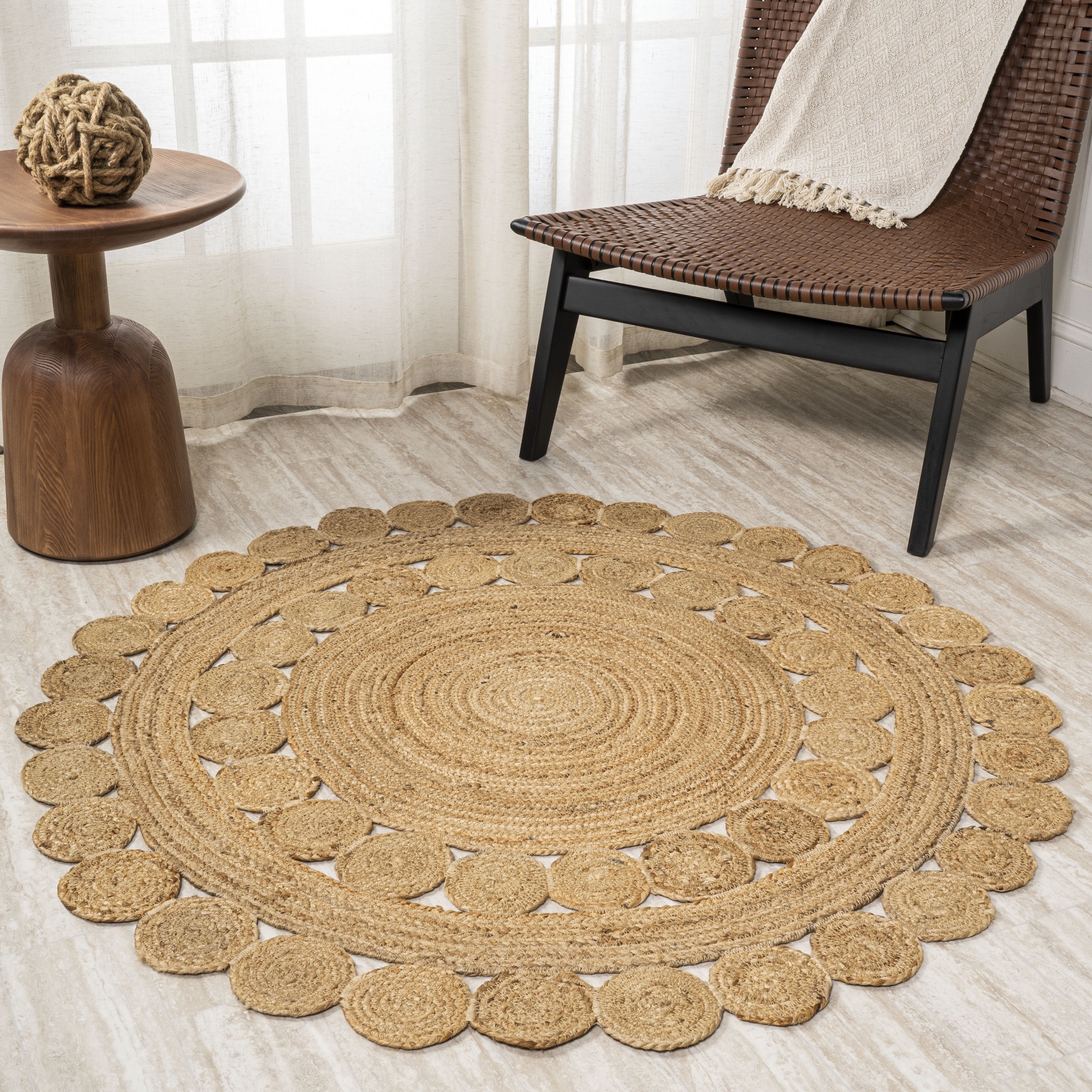 Tapis rond Bodhi