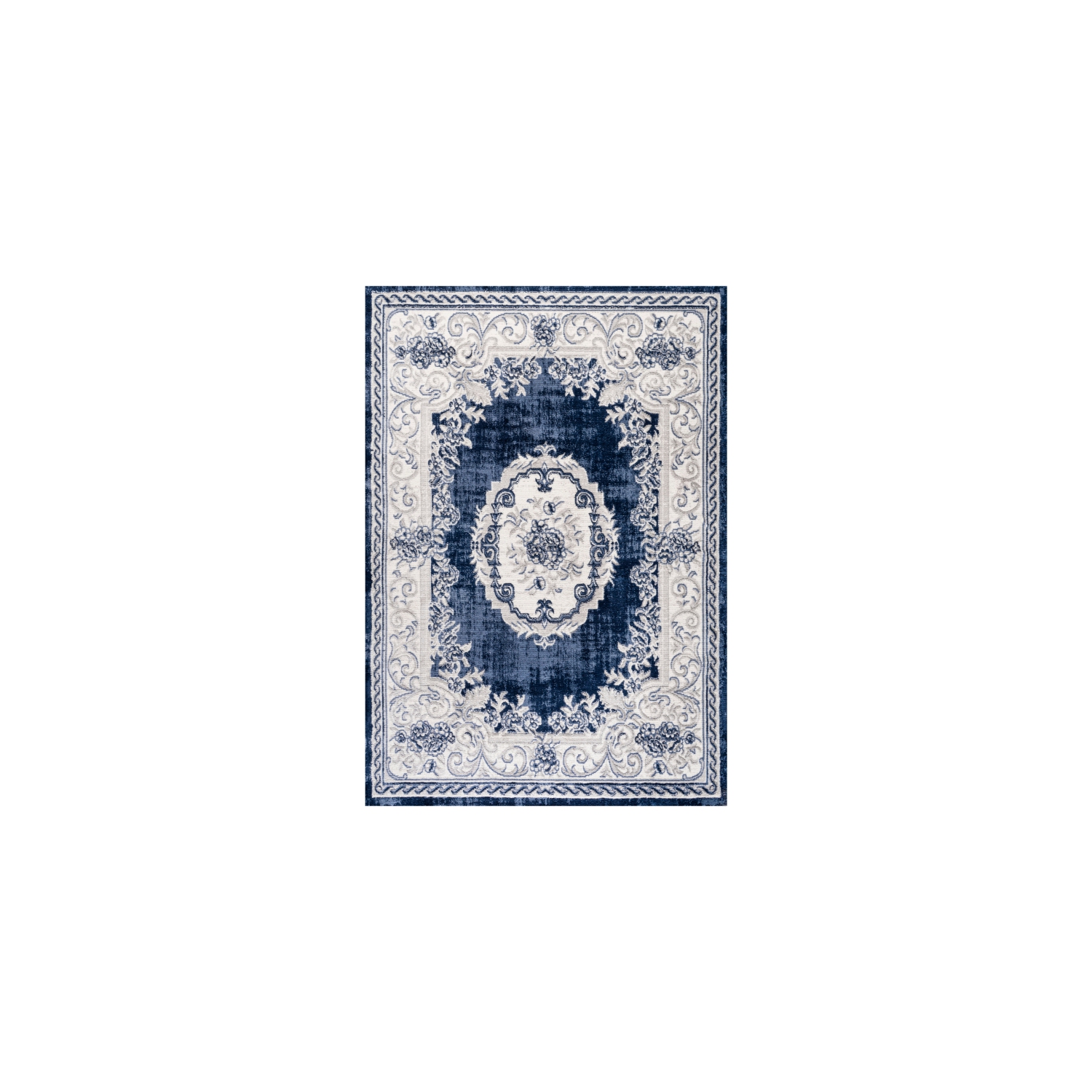 Rosalia Cottage Medallion Area Rug