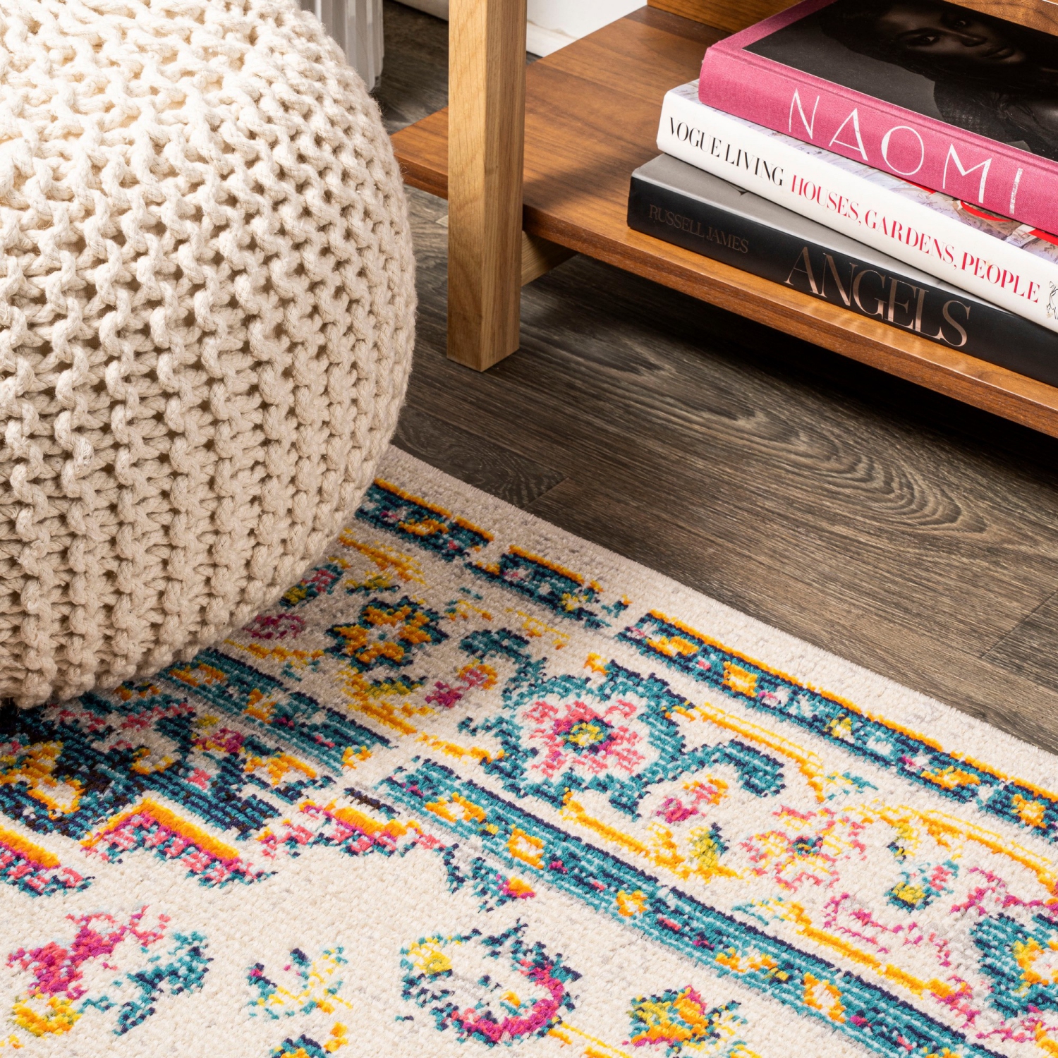 Tapis d'appoint Brooklyn Geometric Medallion