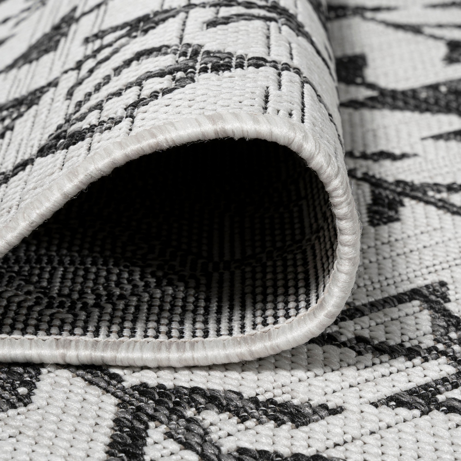 Tapis à motif géométrique intérieur/extérieur Tokay Bohemian