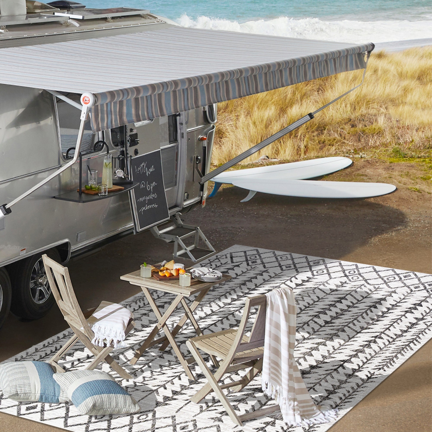 Tokay Bohemian Geometric Indoor/Outdoor Area Rug