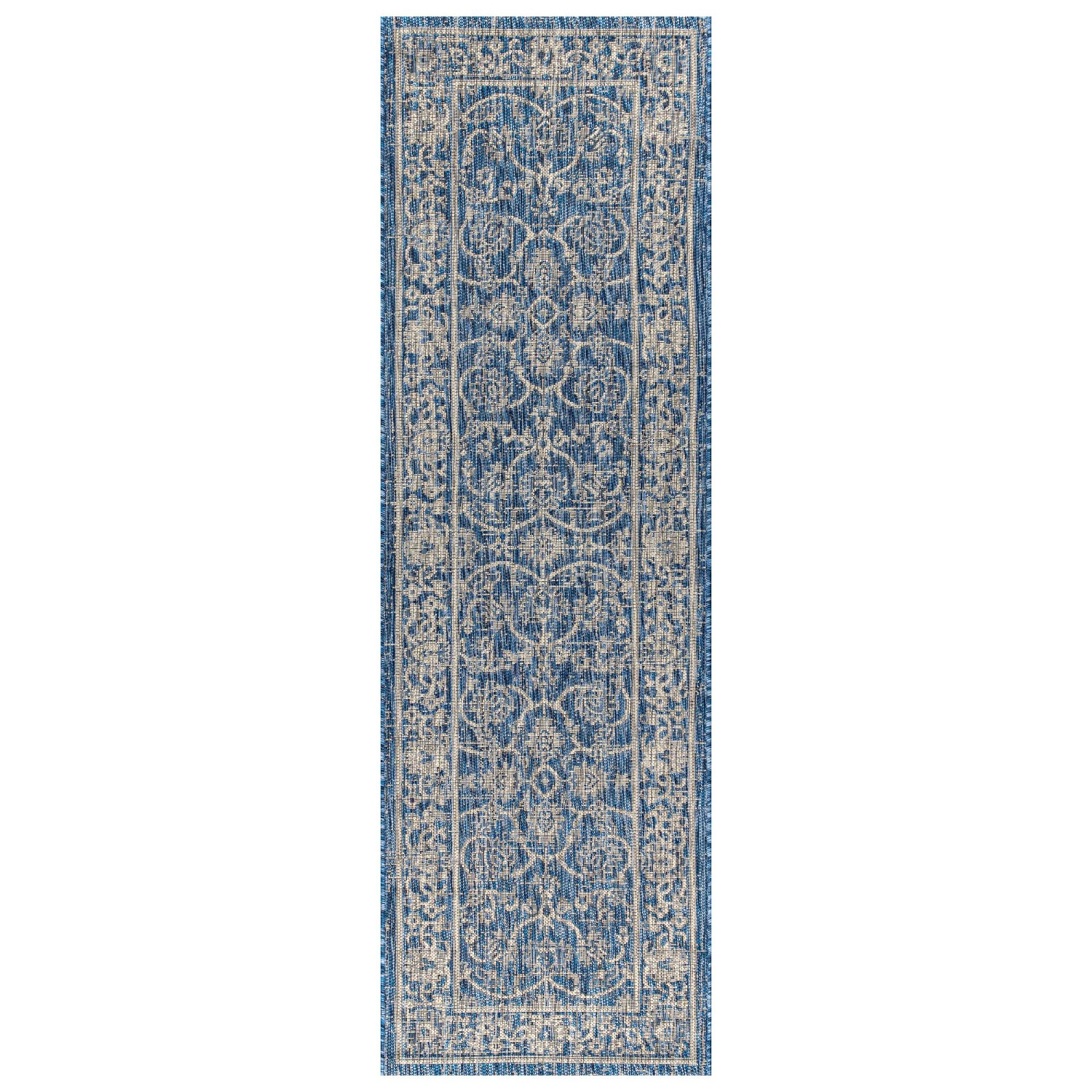 Palazzo Vine and Border Textured Weave Indoor/Outdoor Area Rug