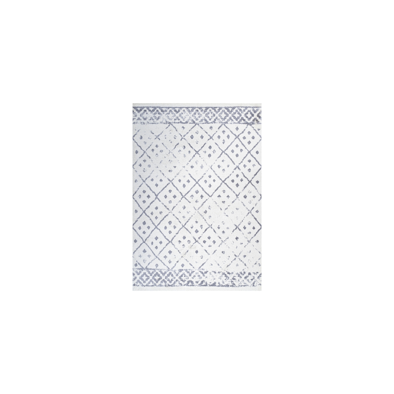 Juba Moroccan Geometric Diamond Area Rug