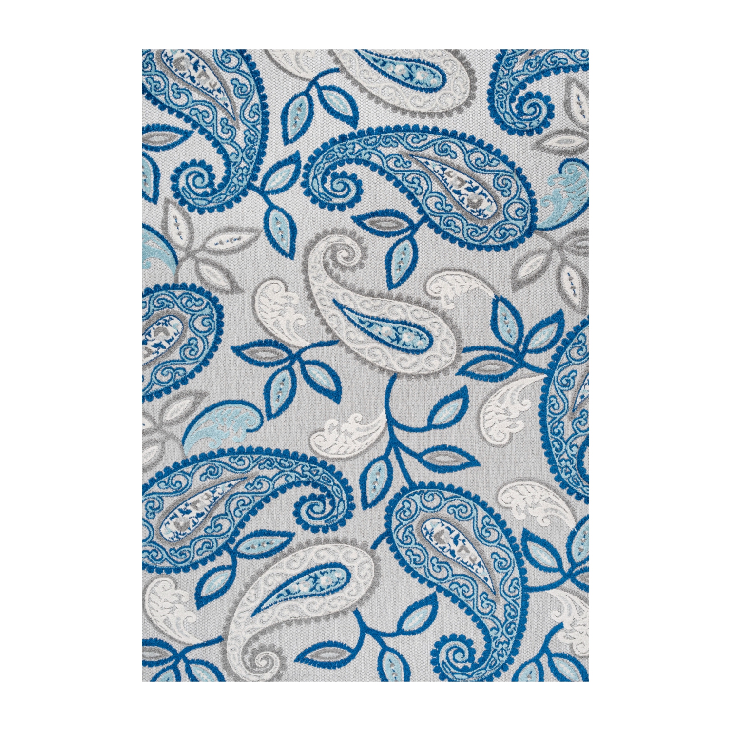 Julien Paisley High-Low Indoor/Outdoor Area Rug