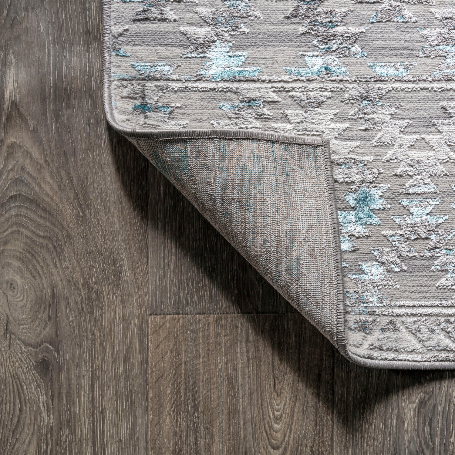 Ancient Faded Trellis Area Rug