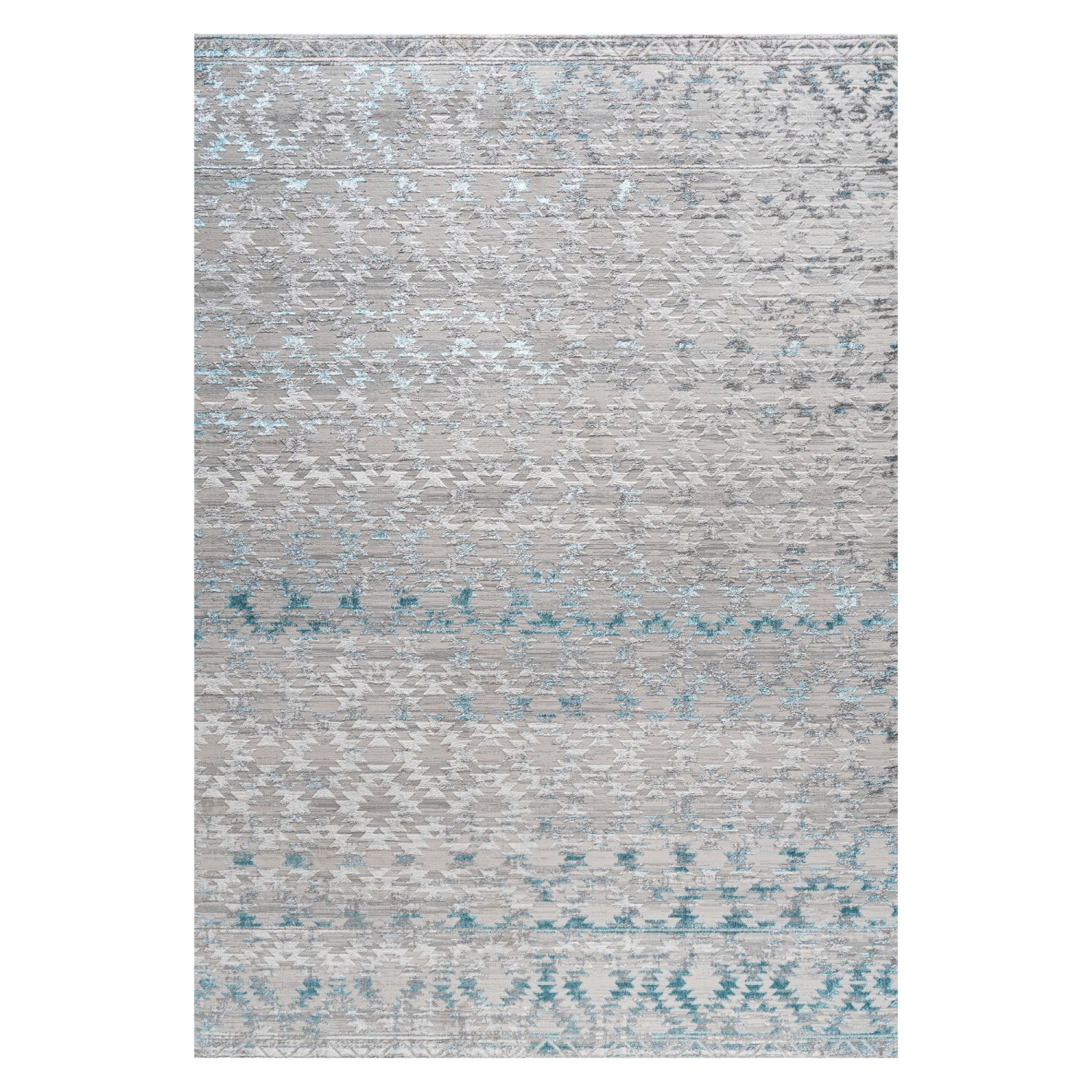 Ancient Faded Trellis Area Rug