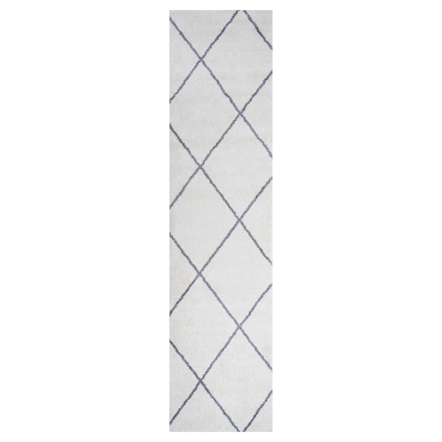 Cole Minimalist Diamond Trellis Area Rug