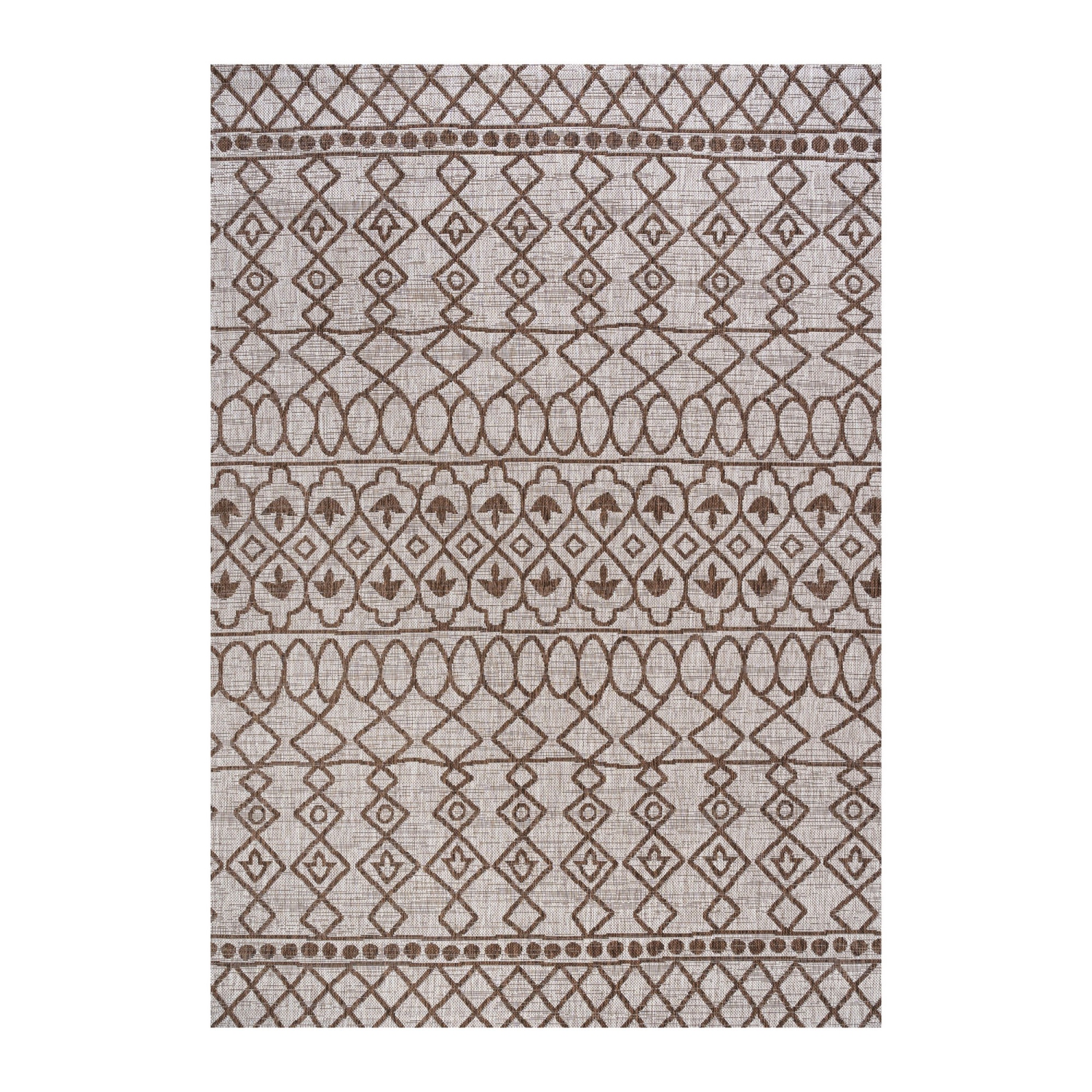 Kafel Tribal Bohemian Indoor/Outdoor Area Rug