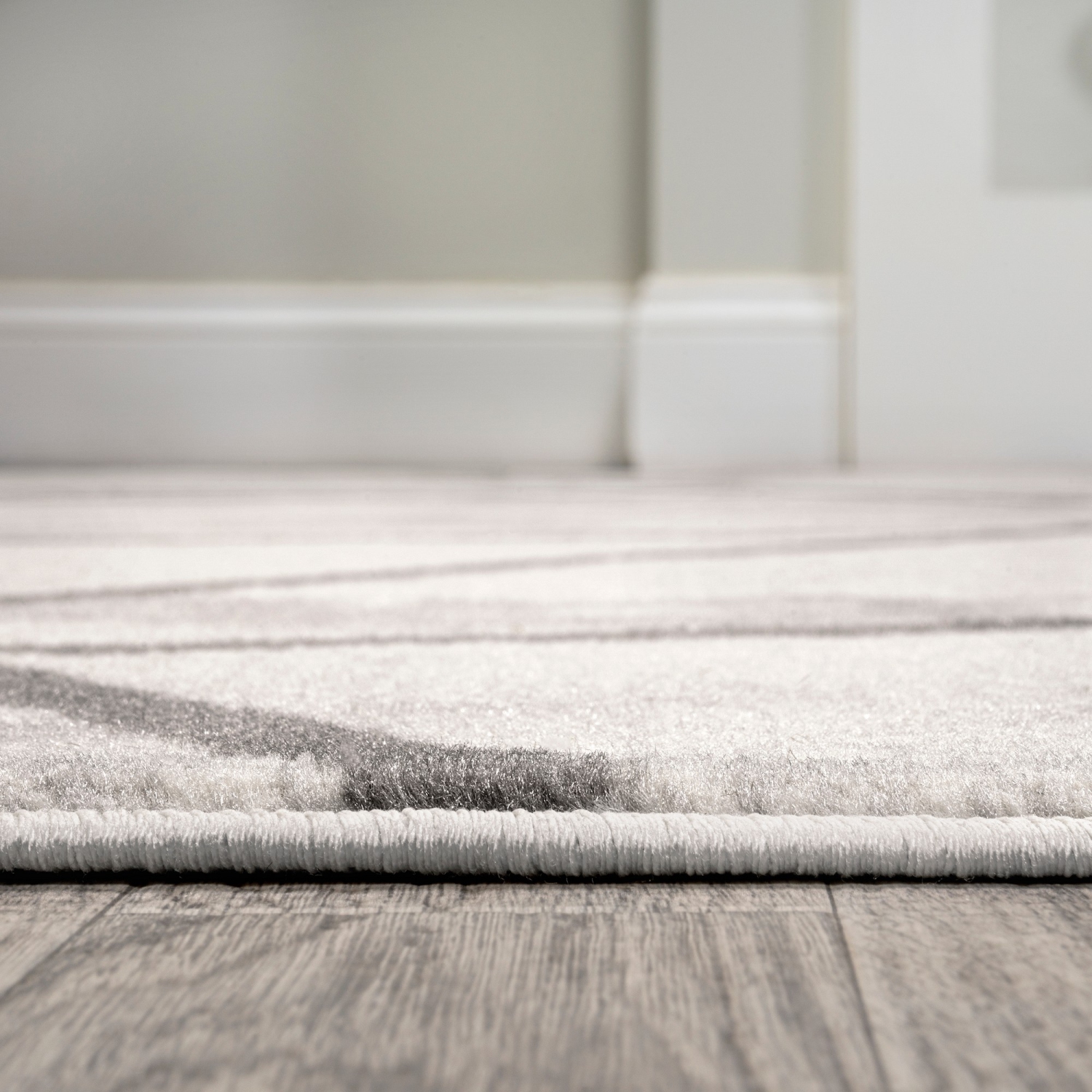 Tapis moderne marbré à motif géométrique Patras