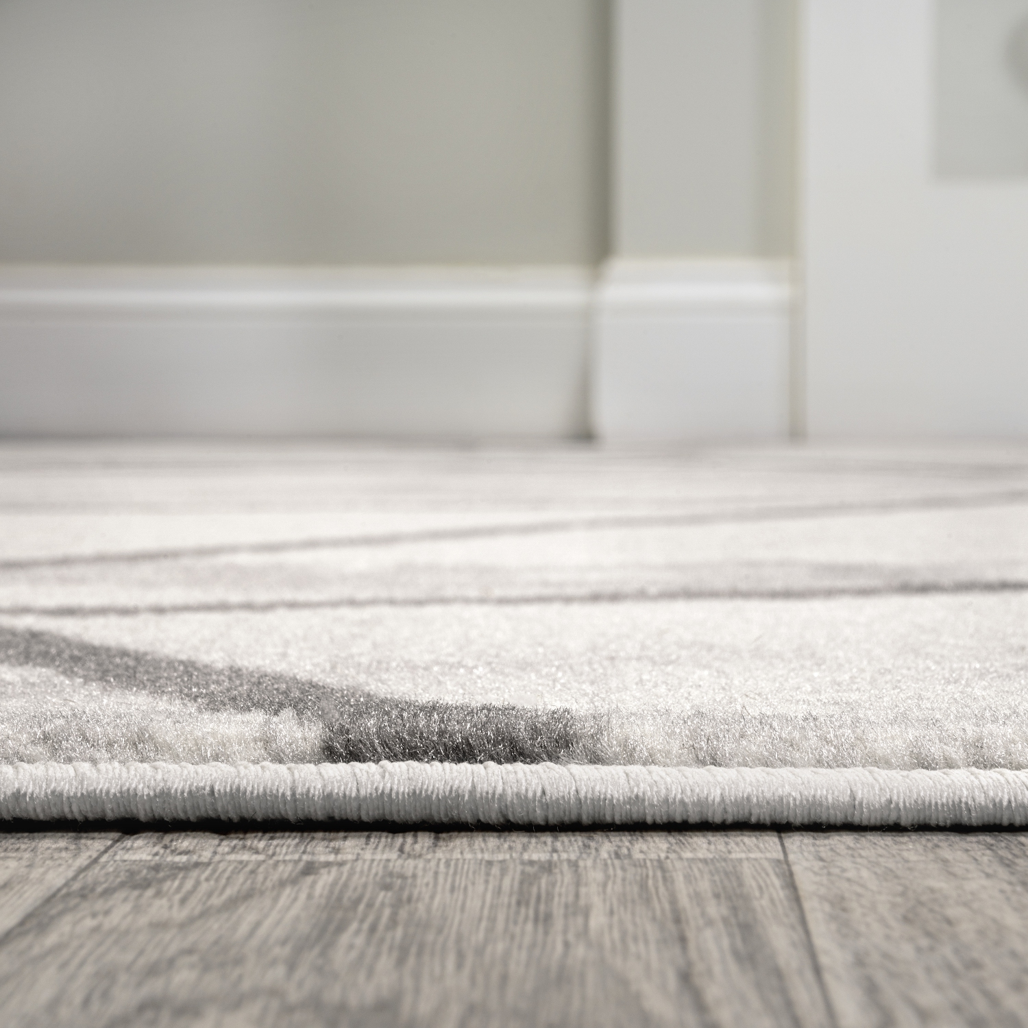 Tapis moderne marbré à motif géométrique Patras