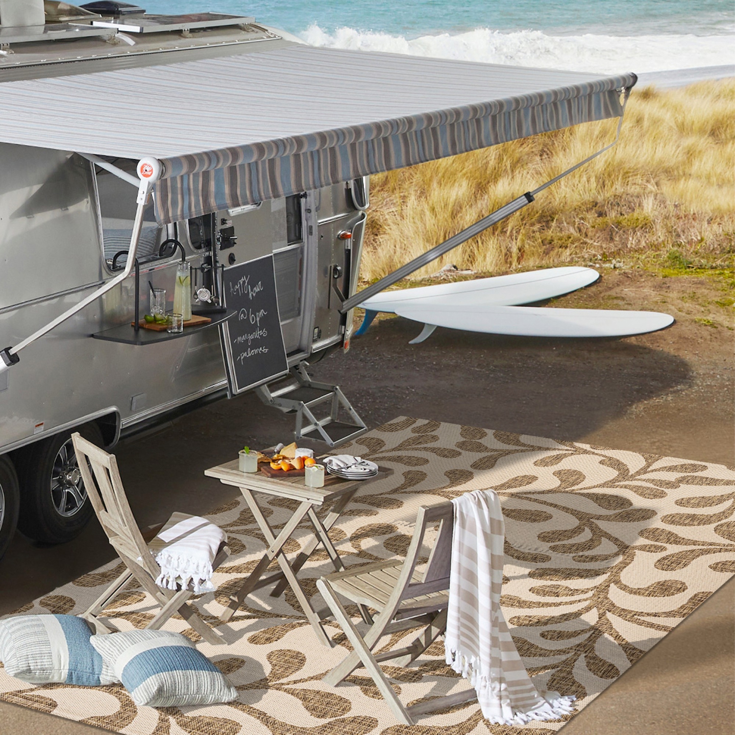 Tapis d'intérieur/d'extérieur Vine