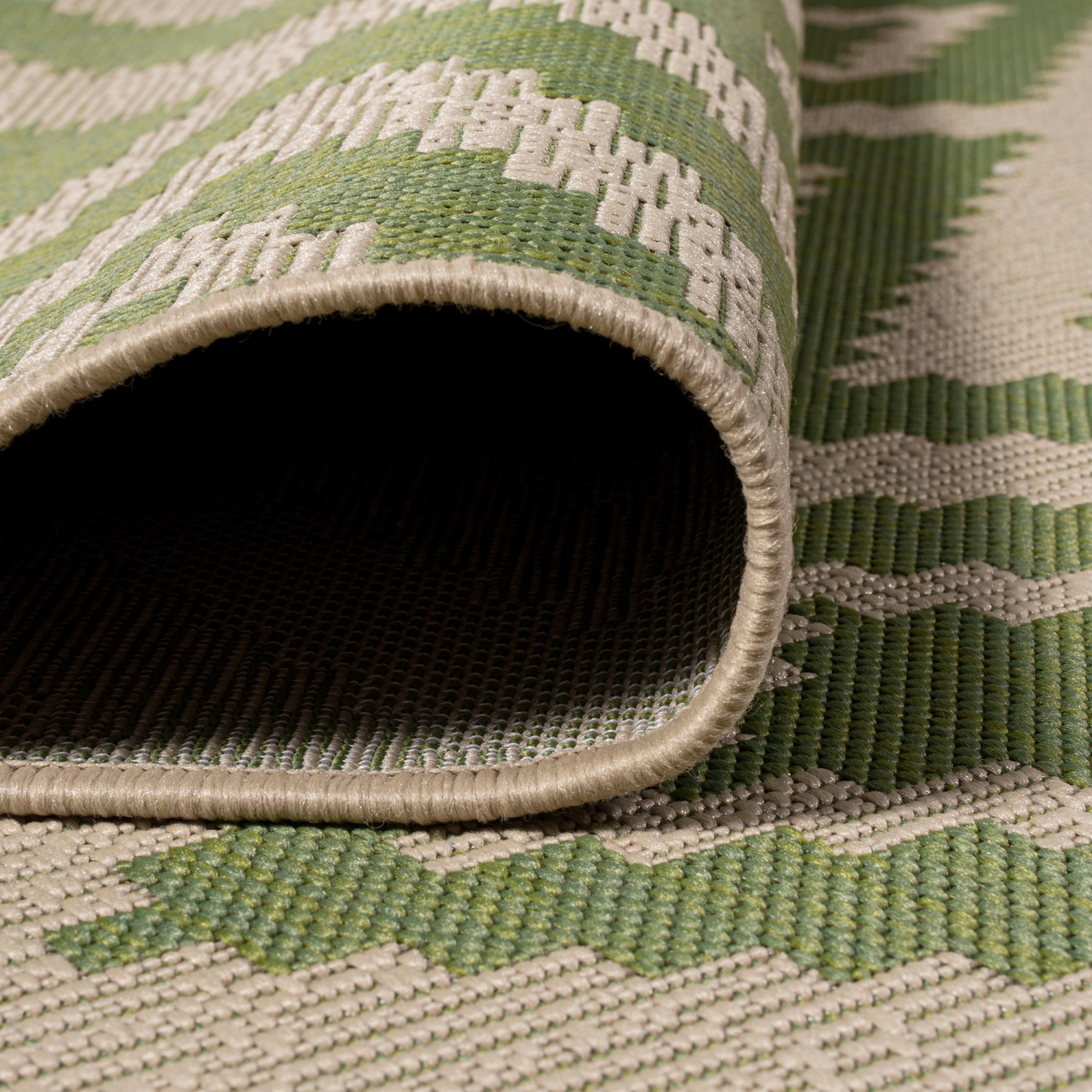 Tapis d'intérieur/d'extérieur à motif de losanges de Sintra