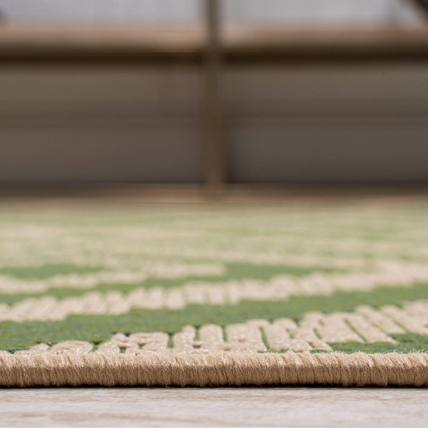 Tapis d'intérieur/d'extérieur à motif de losanges de Sintra