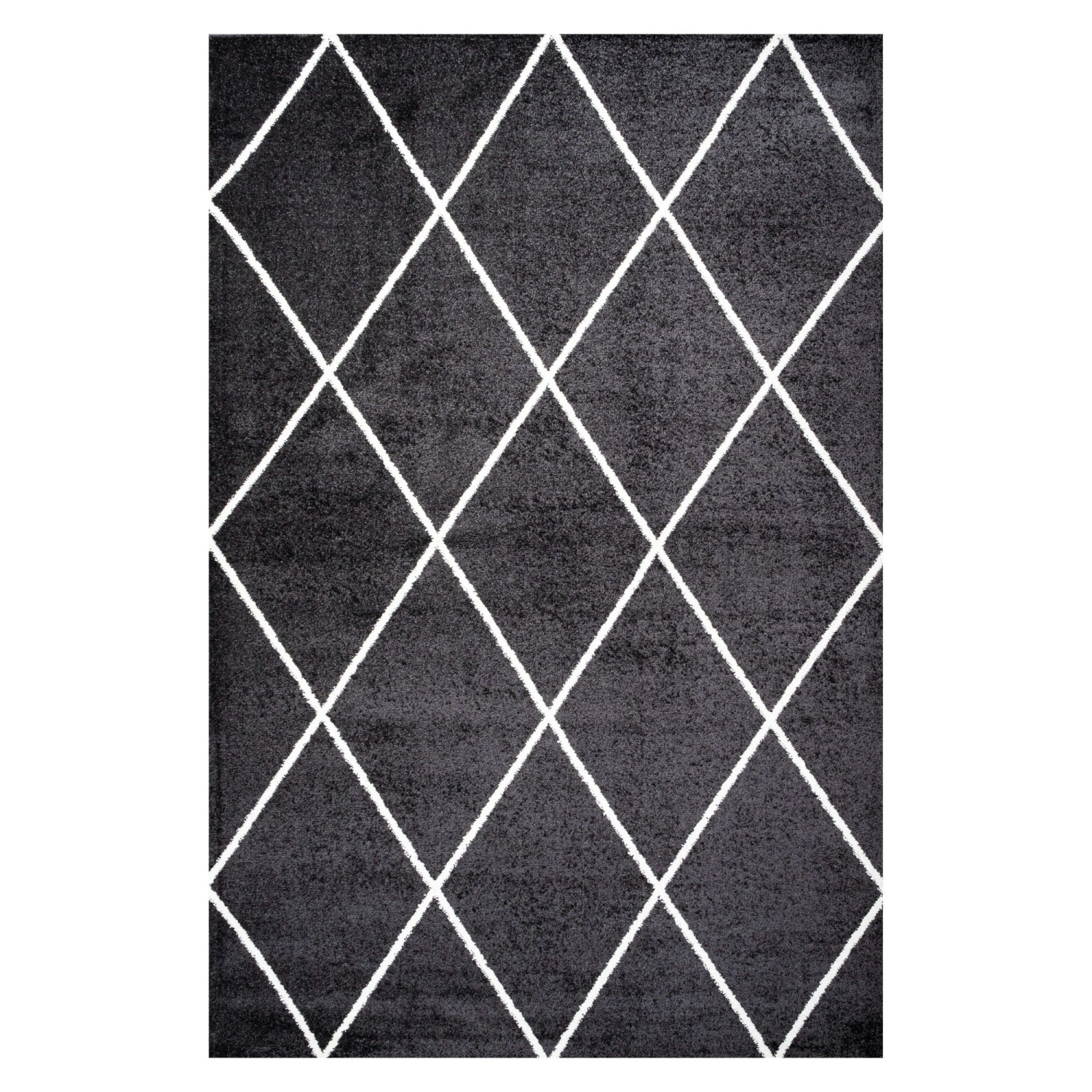 Cole Minimalist Diamond Trellis Area Rug