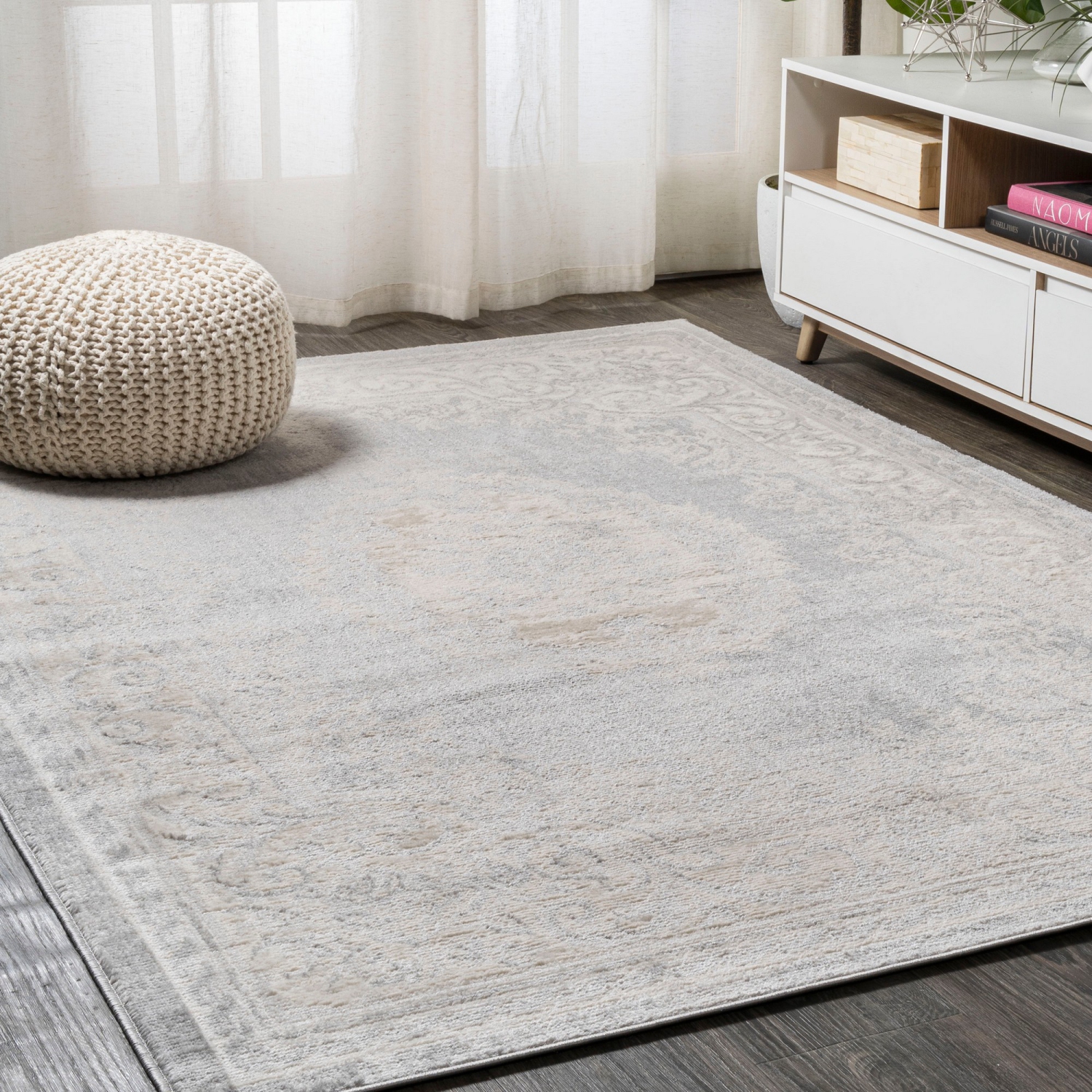 Rosalia Cottage Medallion Area Rug