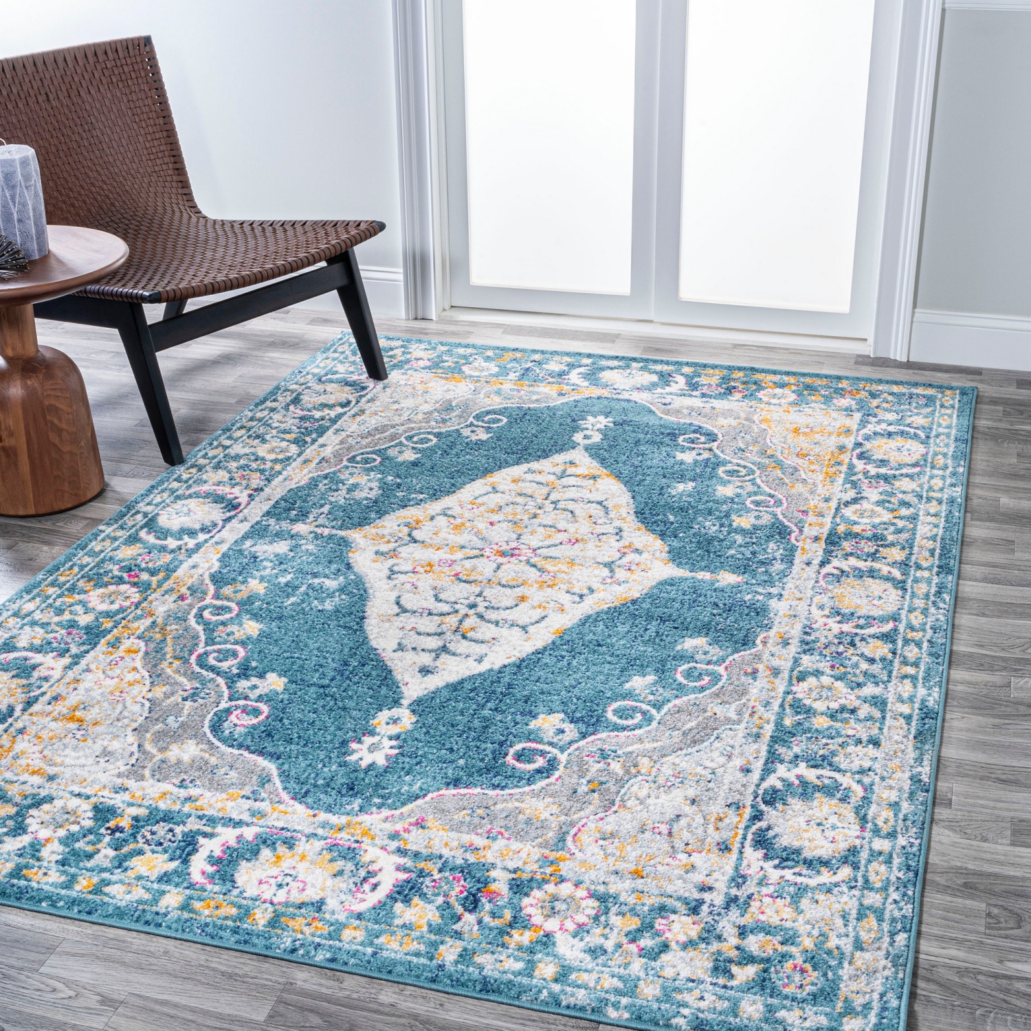 Tapis d'appoint Zelda Bohemian Cottage Medallion