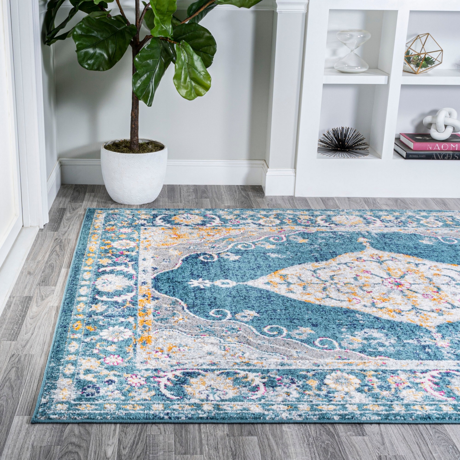 Tapis d'appoint Zelda Bohemian Cottage Medallion