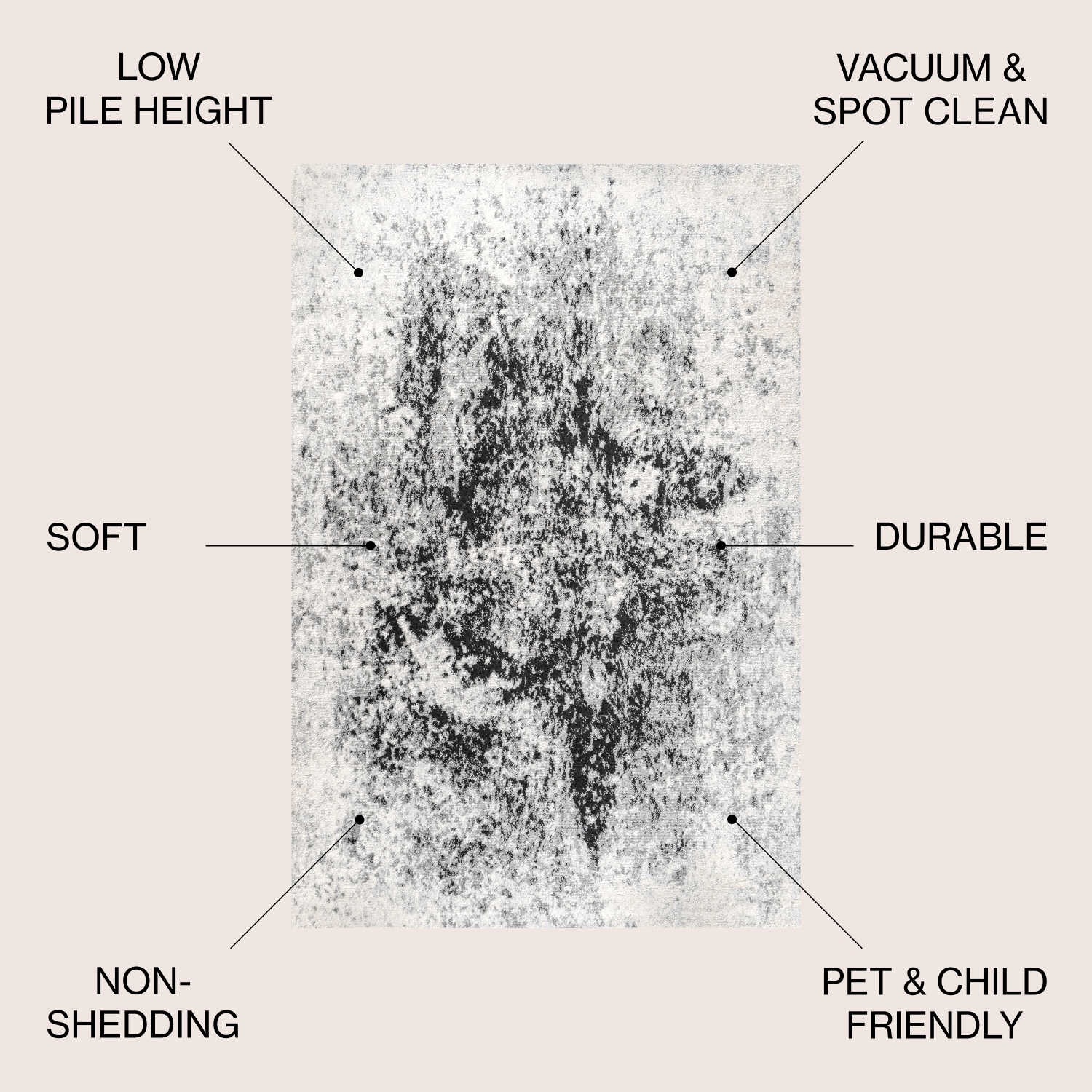 Carpette moderne Dune Abstract