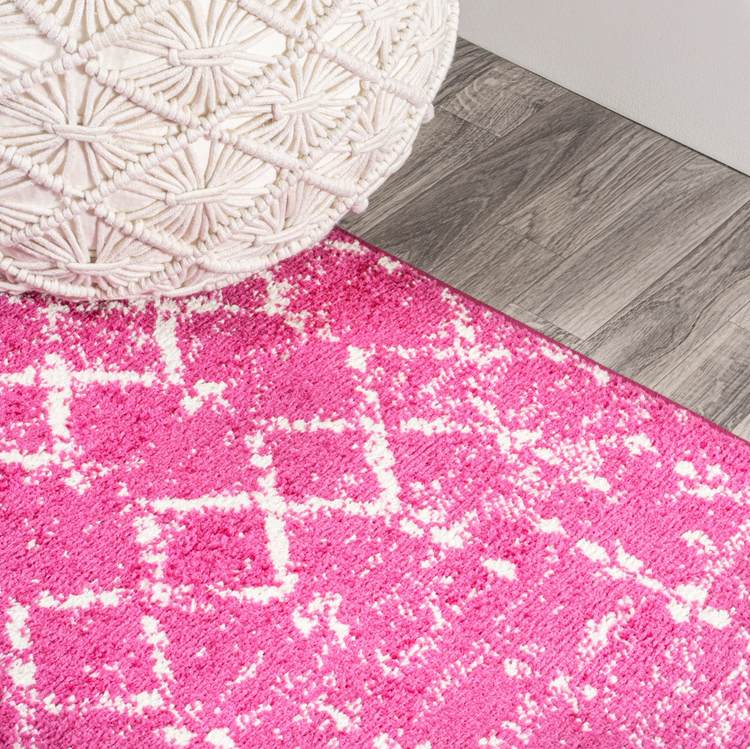 Carpette Hype Boho Vintage Diamond marocaine