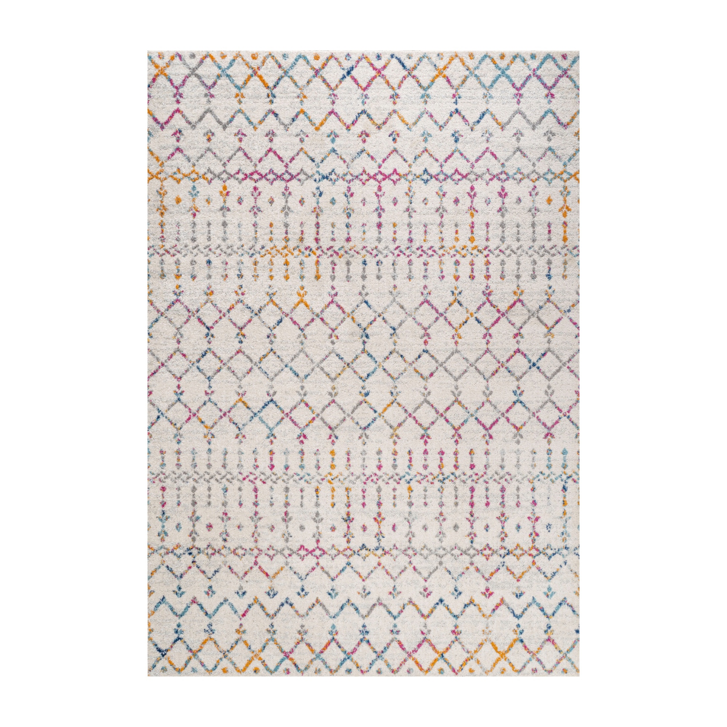 Moroccan Hype Boho Vintage Diamond Area Rug